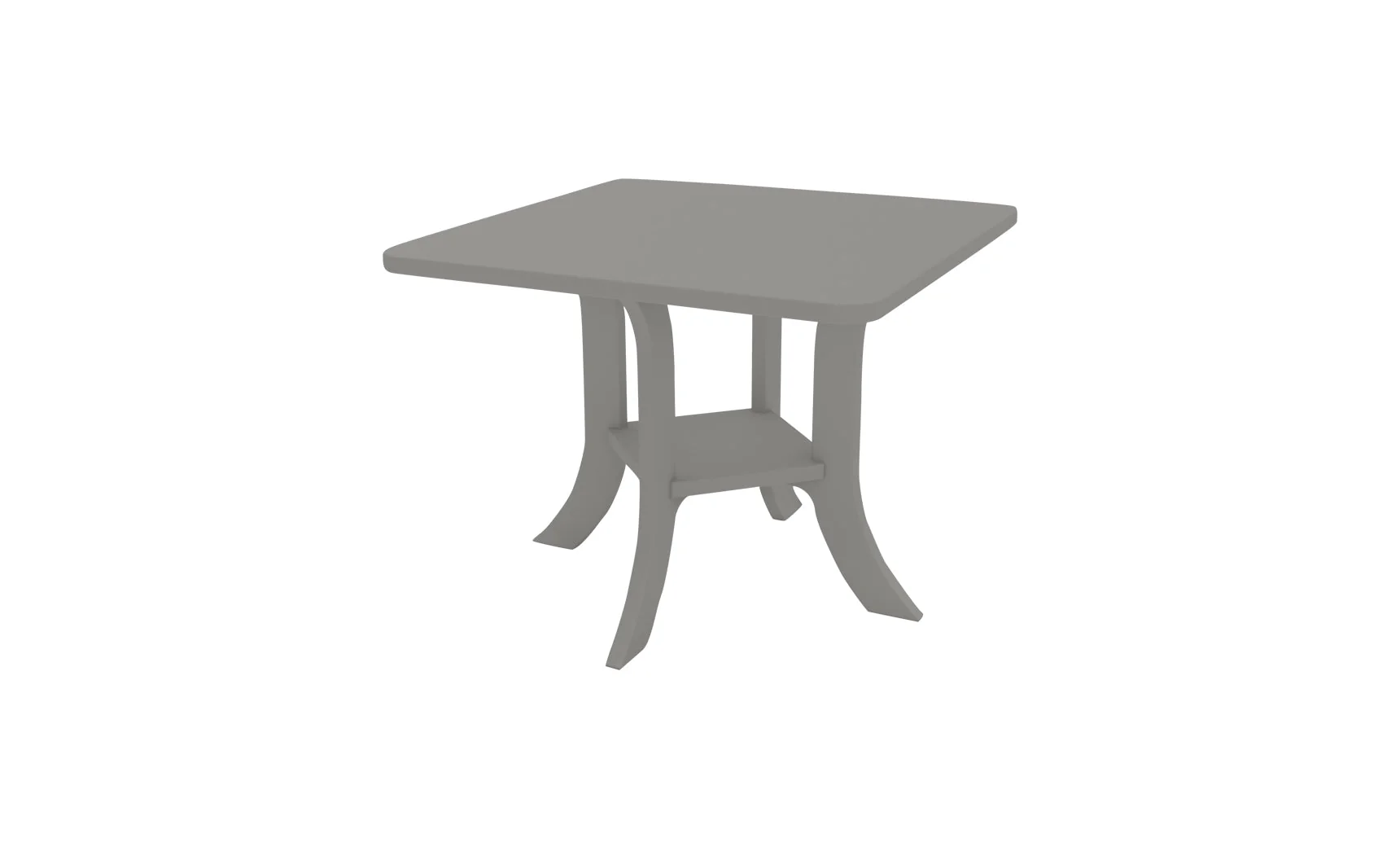 Ledge Lounger Legacy Square Side Table - Image 4