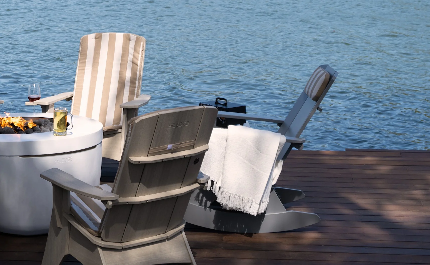 Ledge Lounger Mainstay Adirondack Rocker - Image 4