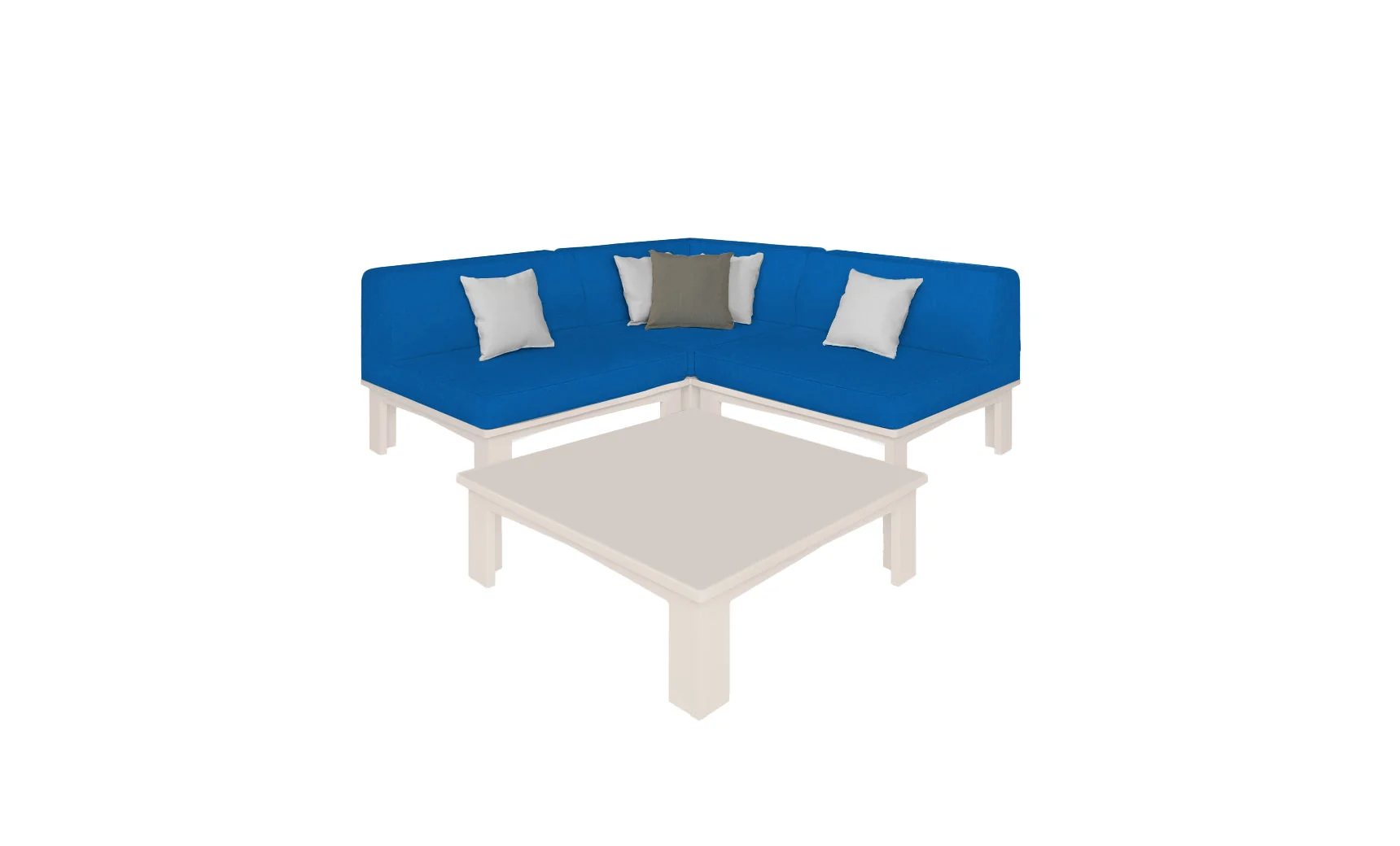 Ledge Lounger Mainstay Sectional 4 Piece Diamond - Image 11
