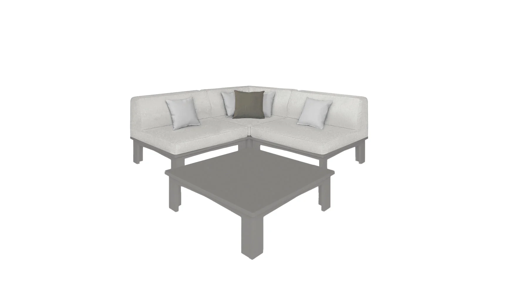 Ledge Lounger Mainstay Sectional 4 Piece Diamond - Image 13