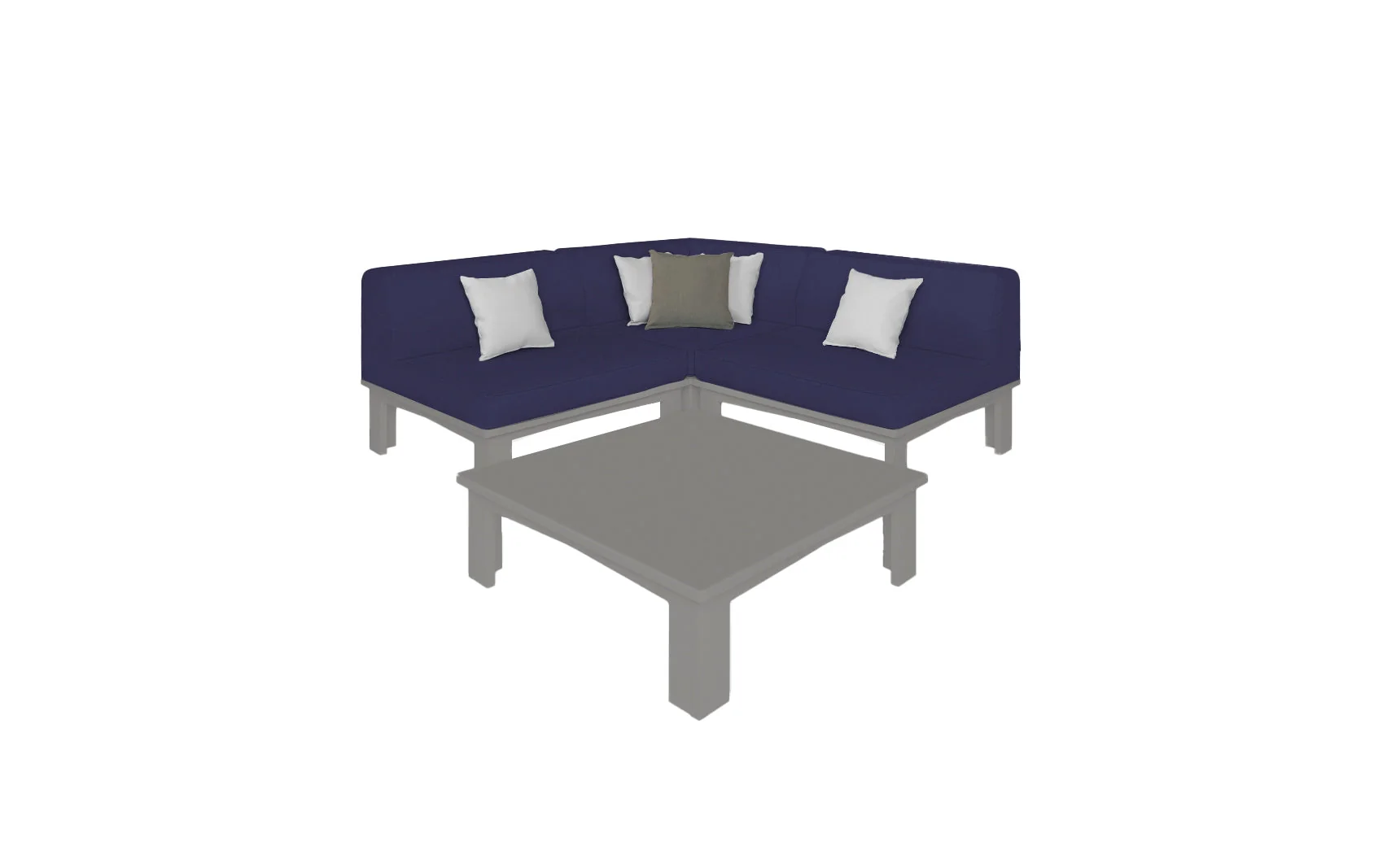 Ledge Lounger Mainstay Sectional 4 Piece Diamond - Image 18