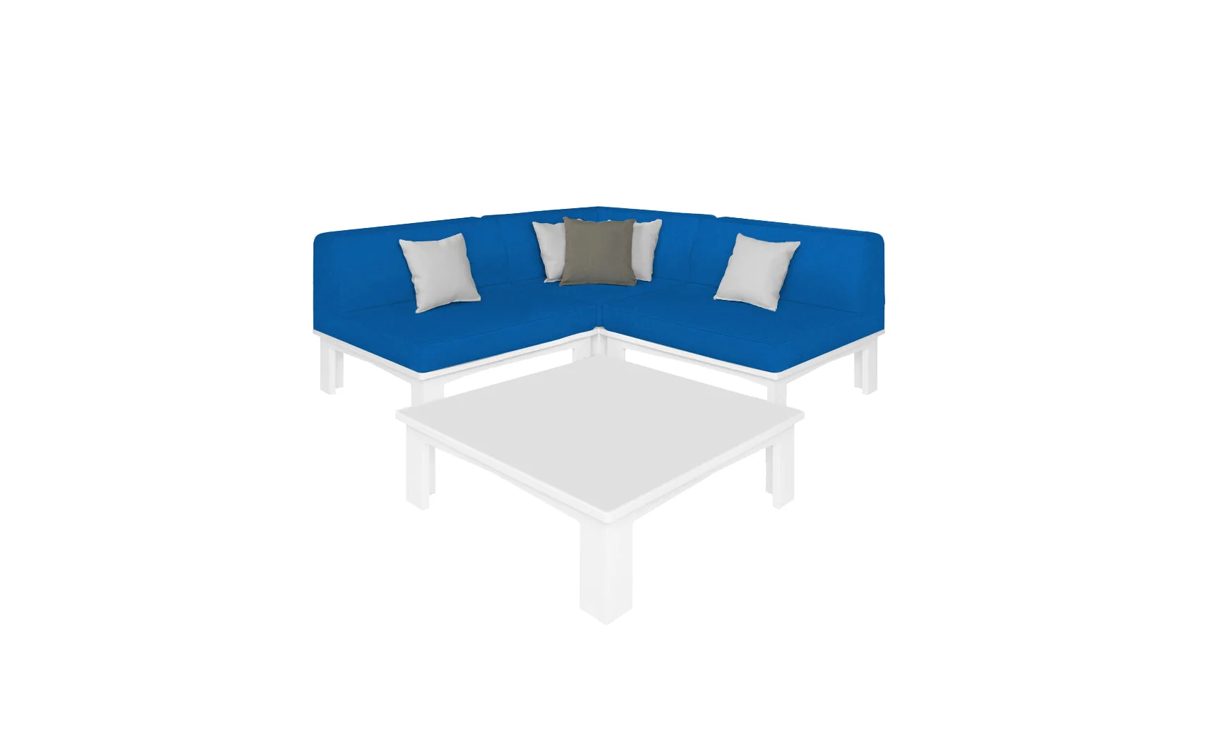 Ledge Lounger Mainstay Sectional 4 Piece Diamond - Image 5