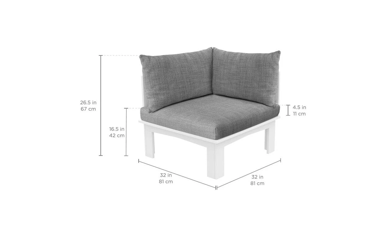Ledge Lounger Mainstay Sectional Relaxed Left Corner - Image 11