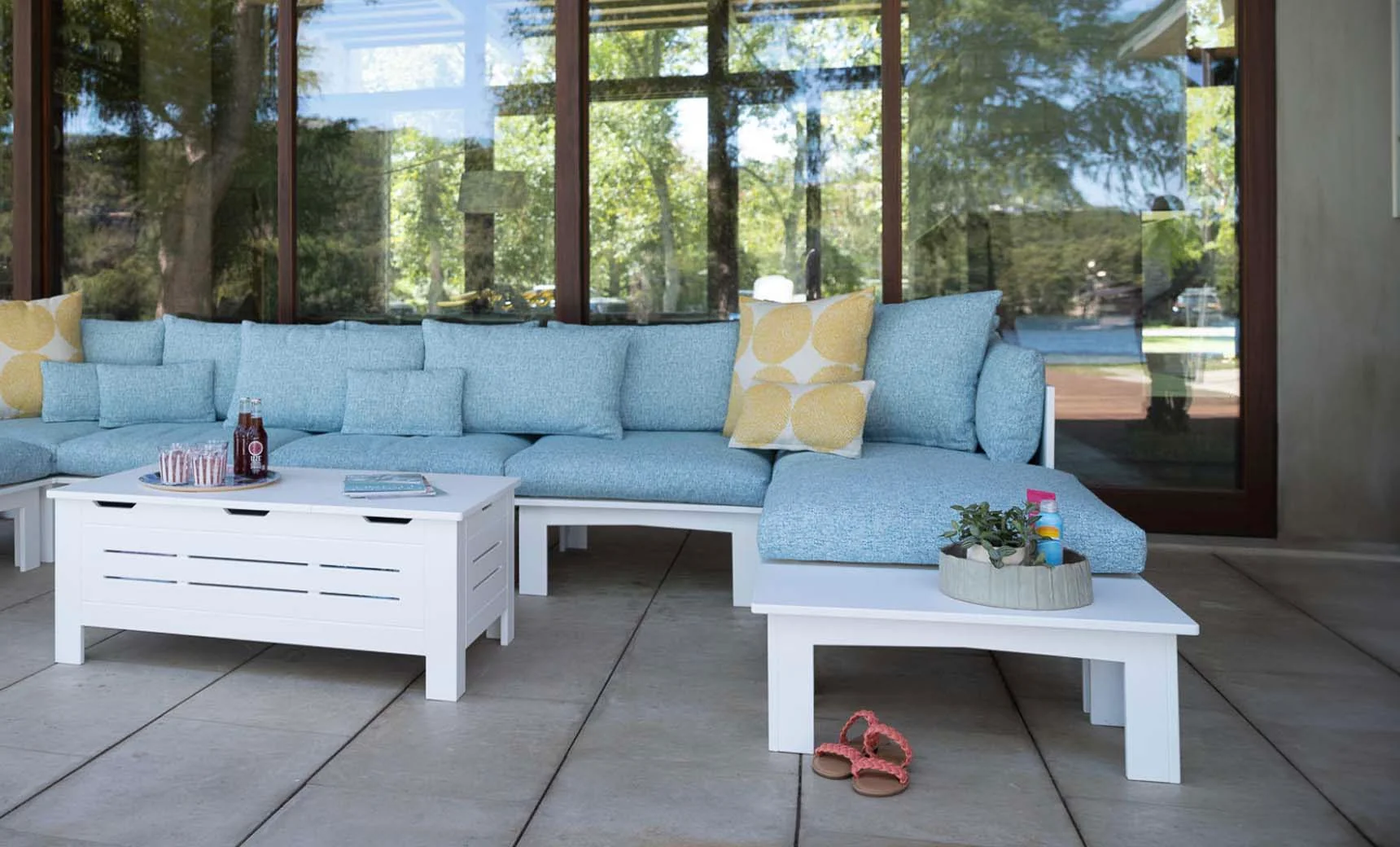 Ledge Lounger Mainstay Sectional Relaxed Middle - Image 7