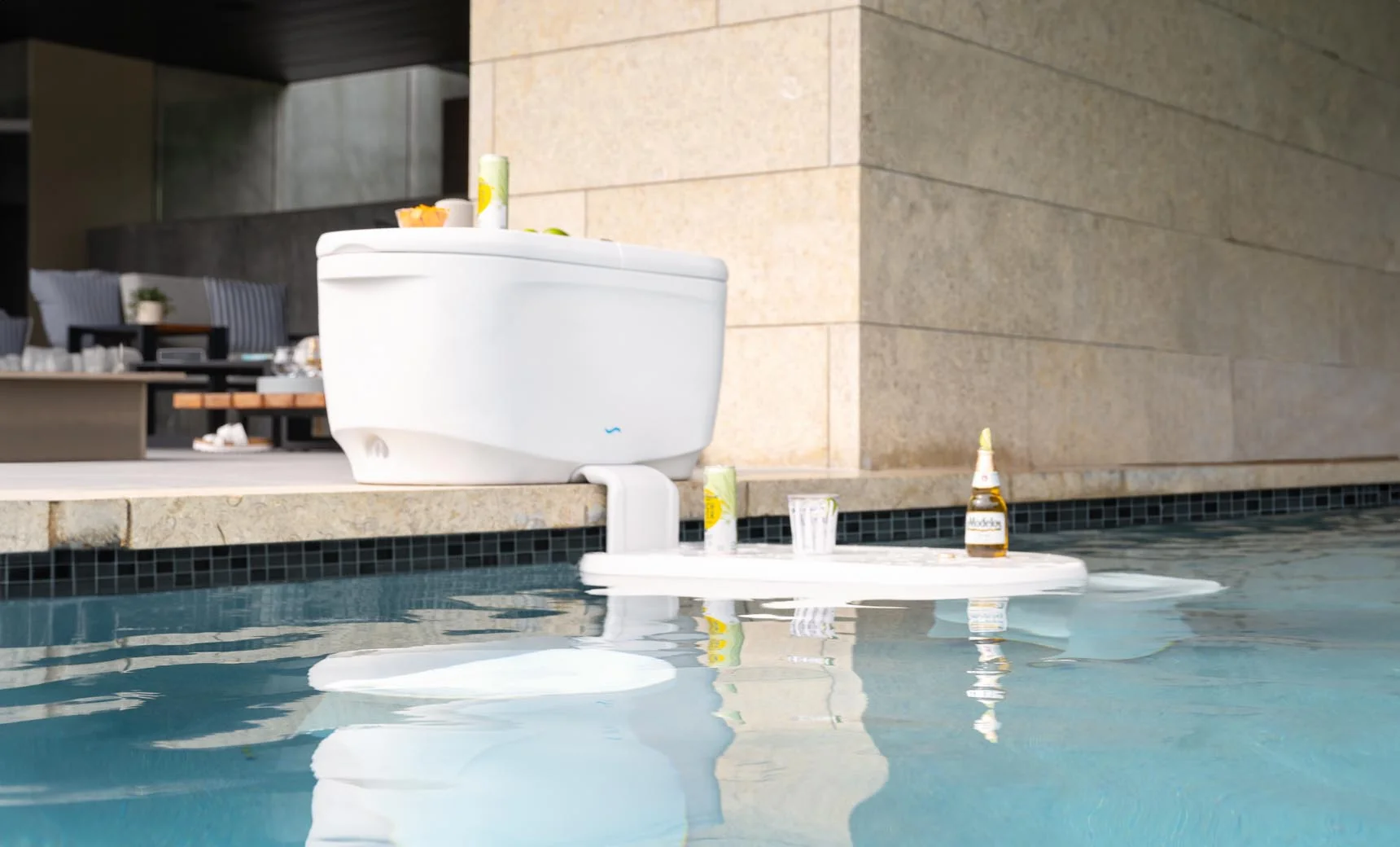 Ledge Lounger PartyPad Swim-Up Bar - Image 5