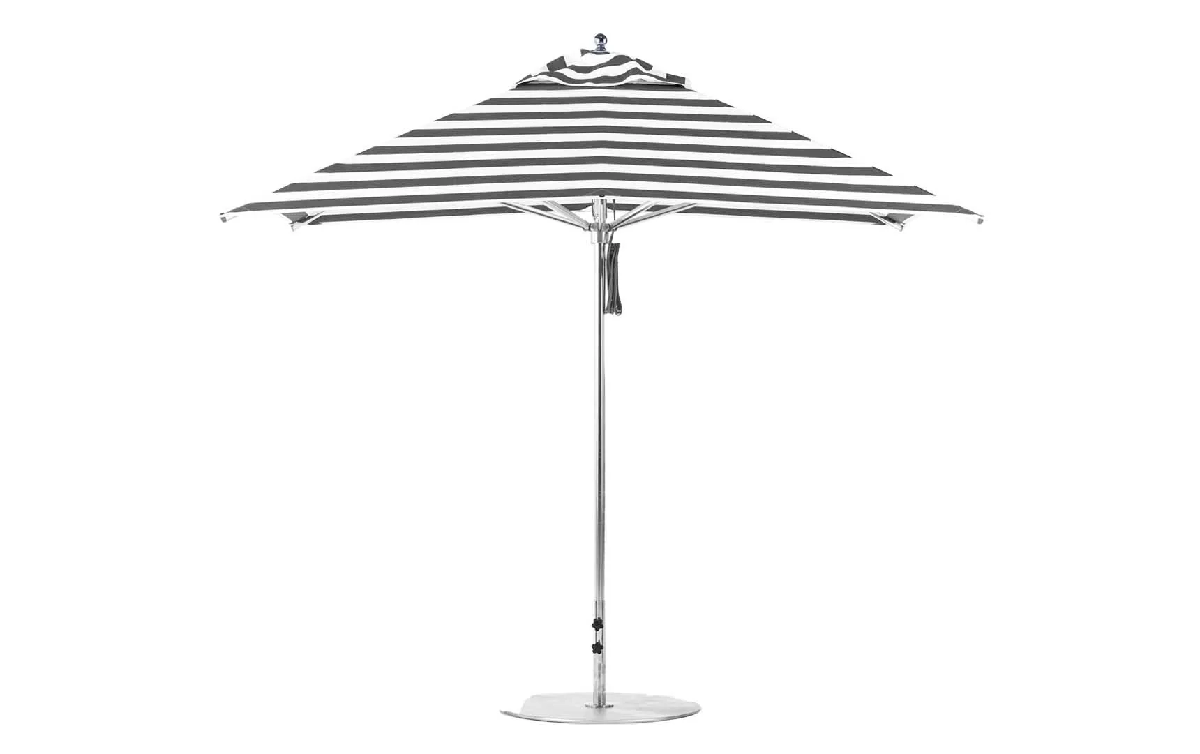 Ledge Lounger Premier Aluminum Umbrella - 10' Square Pulley - Image 17