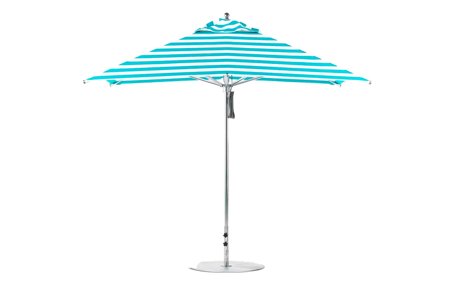Ledge Lounger Premier Aluminum Umbrella - 10' Square Pulley - Image 18
