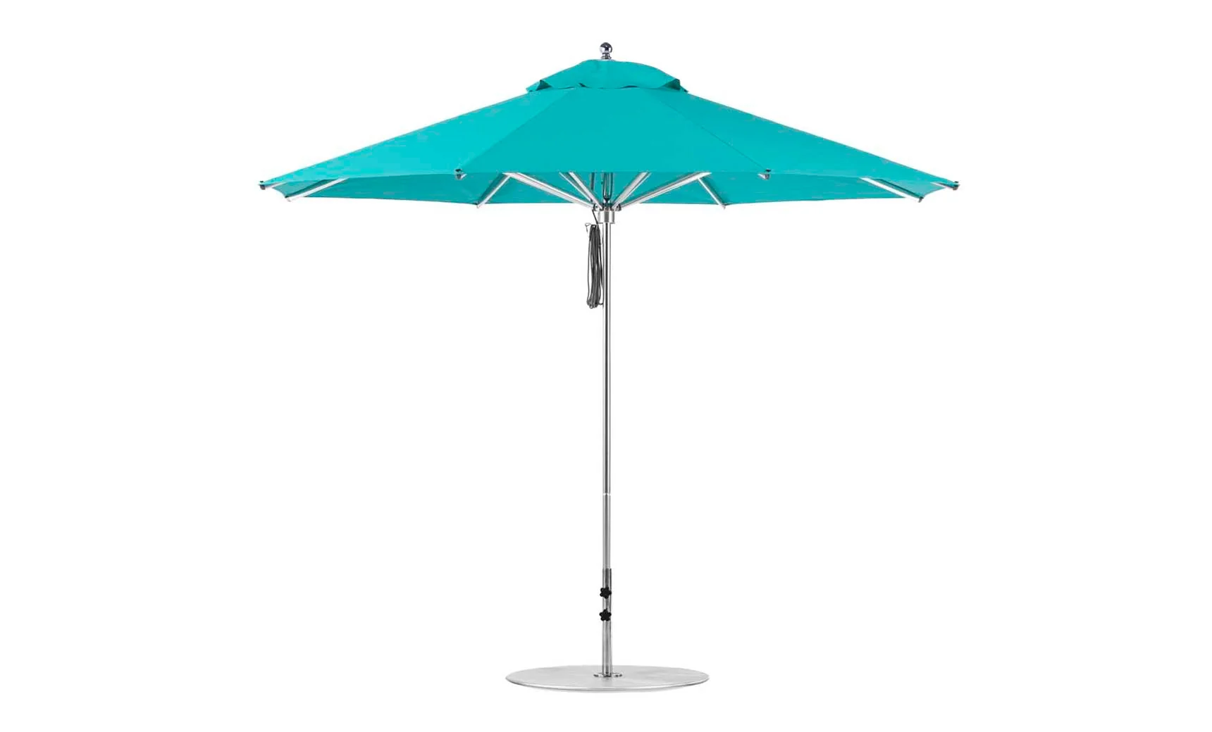 Ledge Lounger Premier Aluminum Umbrella - 11' Octagon Pulley - Image 10