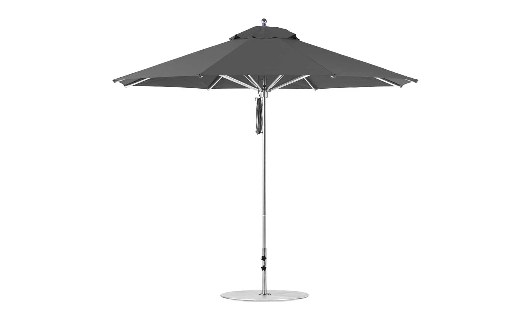 Ledge Lounger Premier Aluminum Umbrella - 11' Octagon Pulley - Image 14
