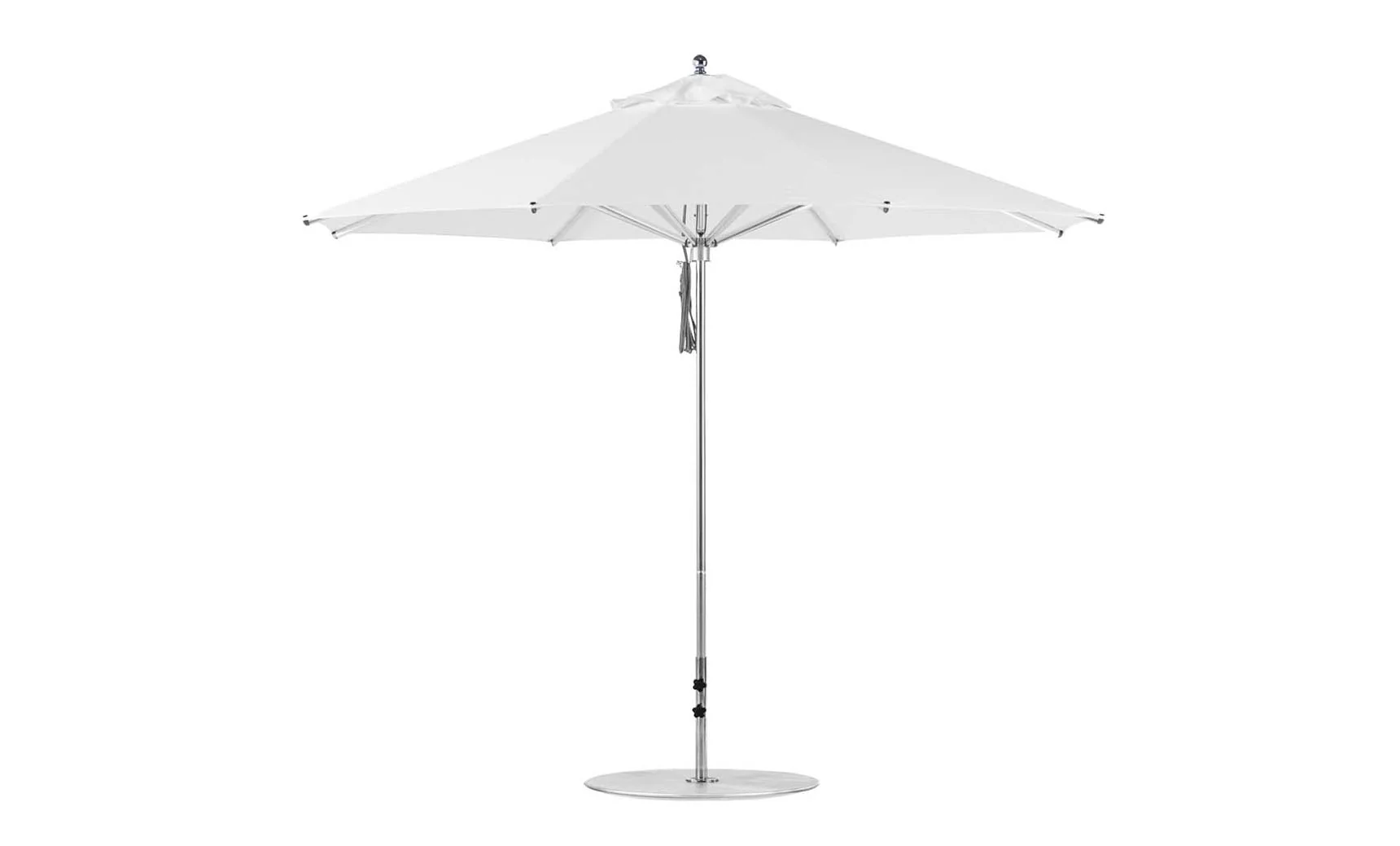 Ledge Lounger Premier Aluminum Umbrella - 11' Octagon Pulley - Image 8