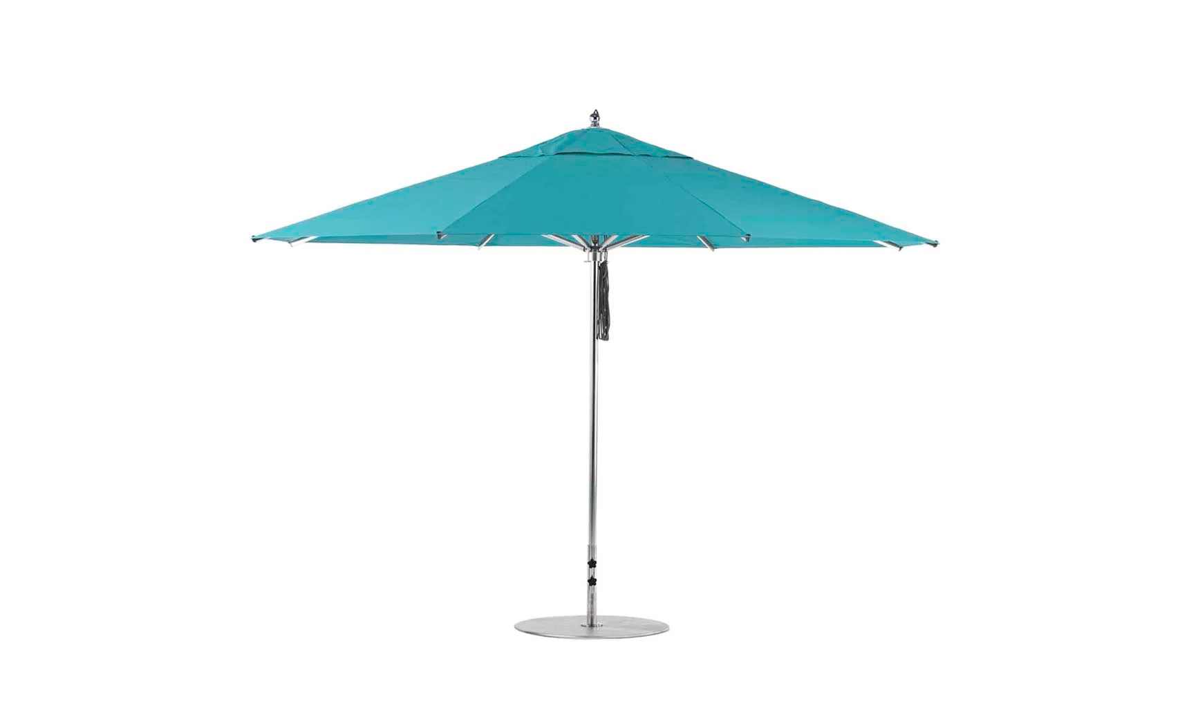Ledge Lounger Premier Aluminum Umbrella - 13' Octagon Pulley - Image 10