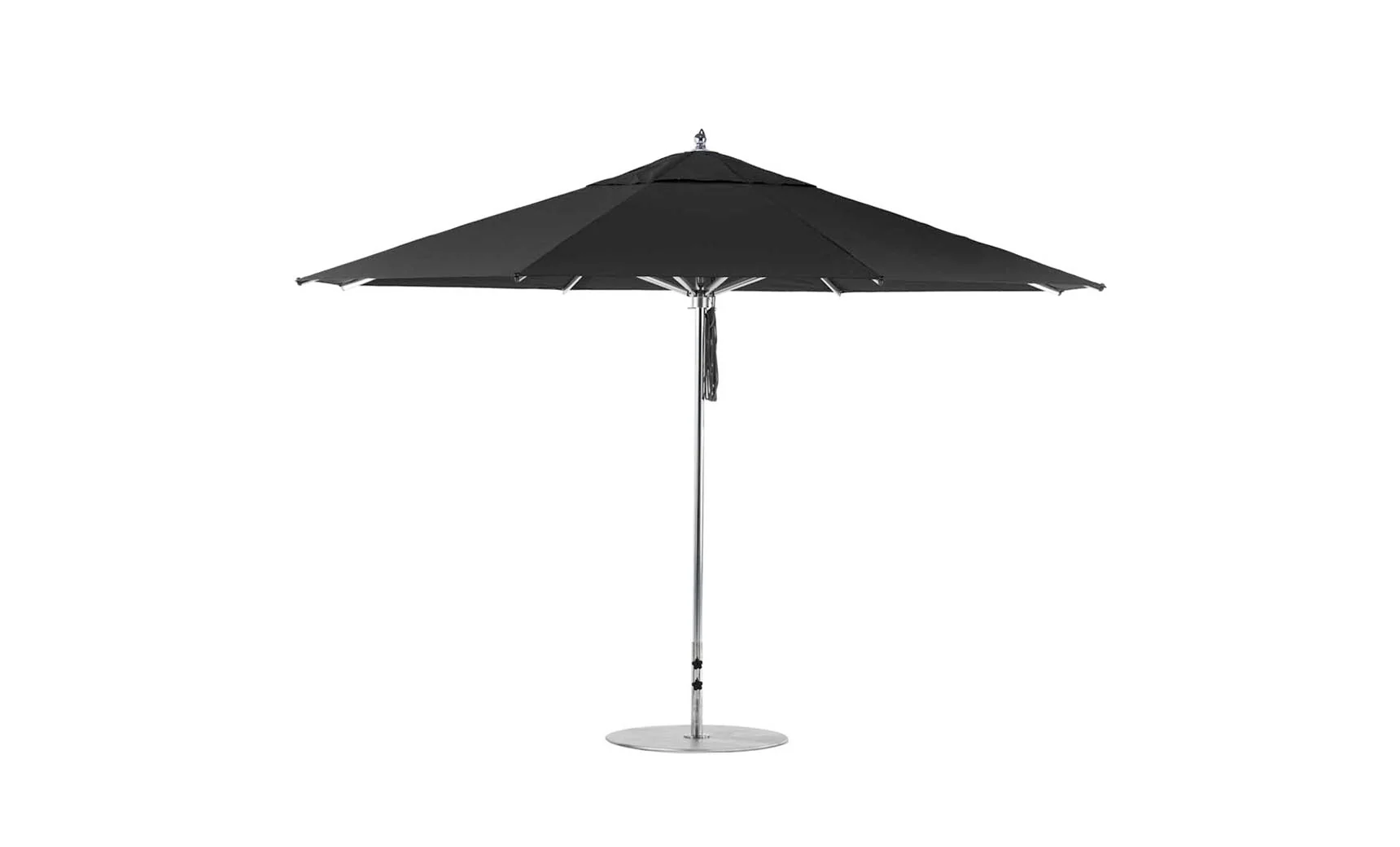 Ledge Lounger Premier Aluminum Umbrella - 13' Octagon Pulley - Image 13