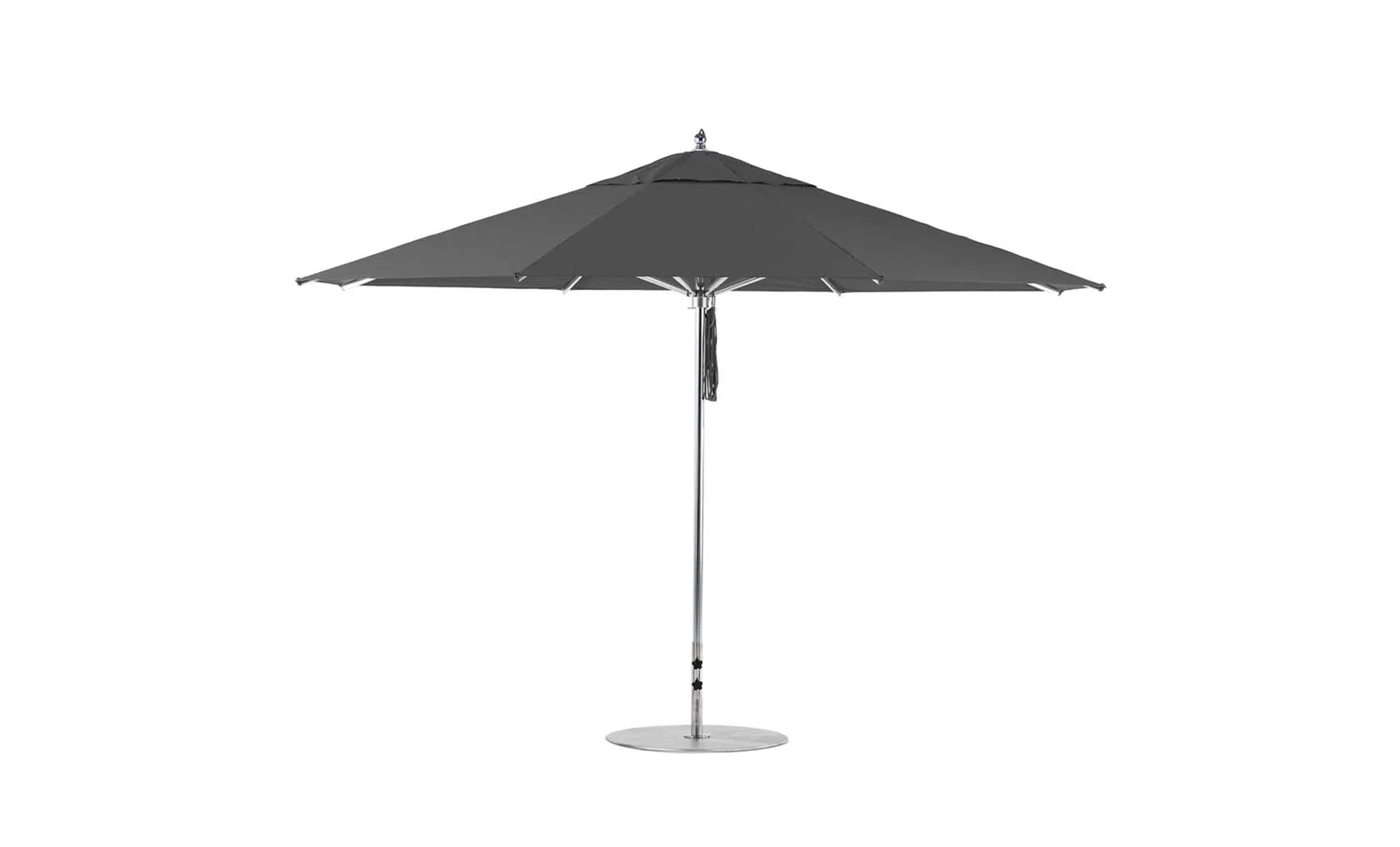 Ledge Lounger Premier Aluminum Umbrella - 13' Octagon Pulley - Image 14