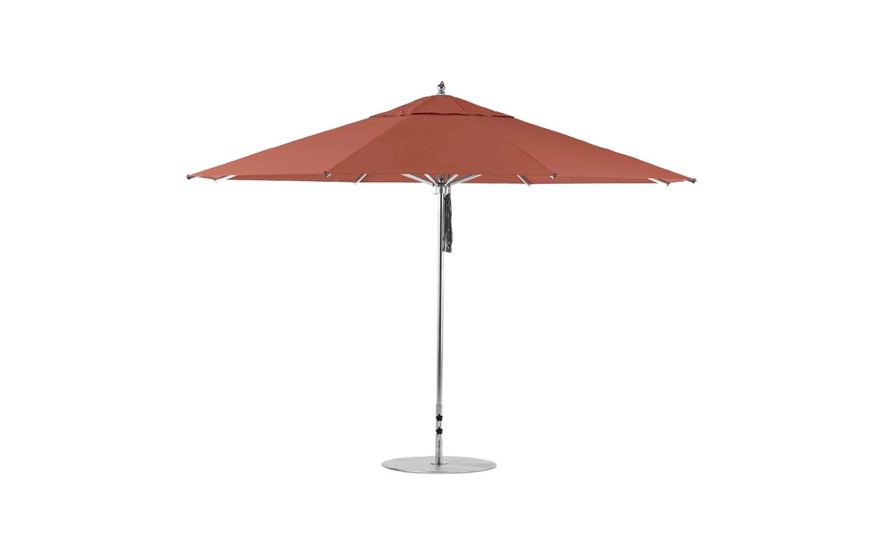 Ledge Lounger Premier Aluminum Umbrella - 13' Octagon Pulley - Image 15