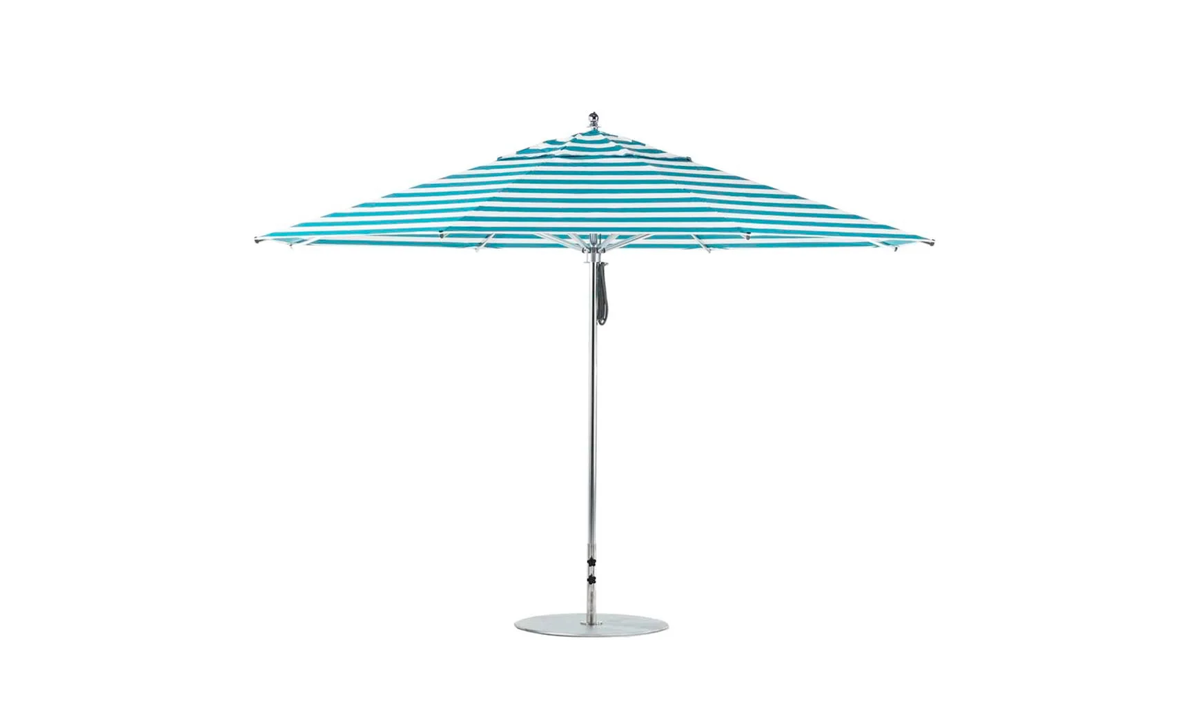 Ledge Lounger Premier Aluminum Umbrella - 13' Octagon Pulley - Image 18