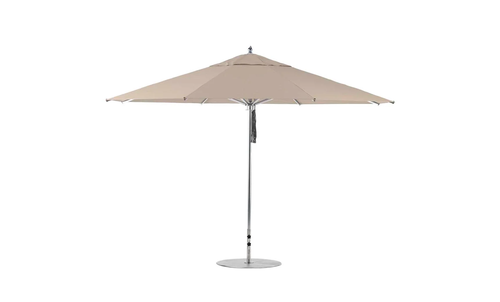 Ledge Lounger Premier Aluminum Umbrella - 13' Octagon Pulley - Image 9