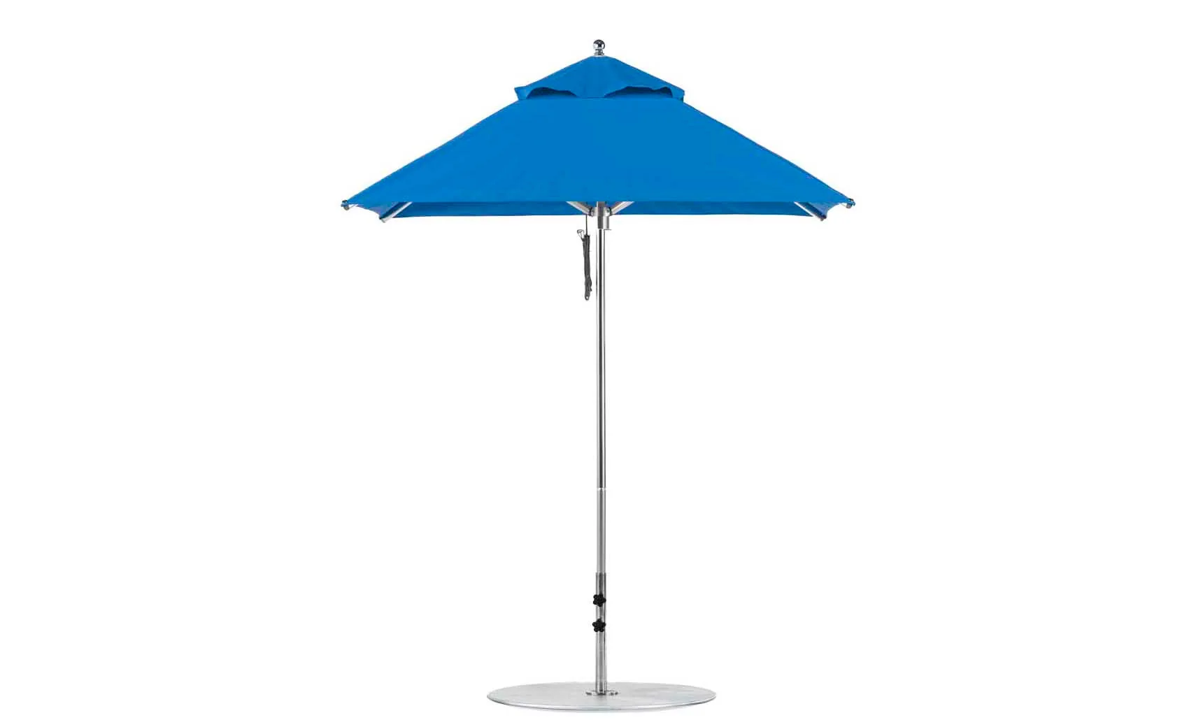 Ledge Lounger Premier Aluminum Umbrella - 6.5' Square Pulley - Image 11