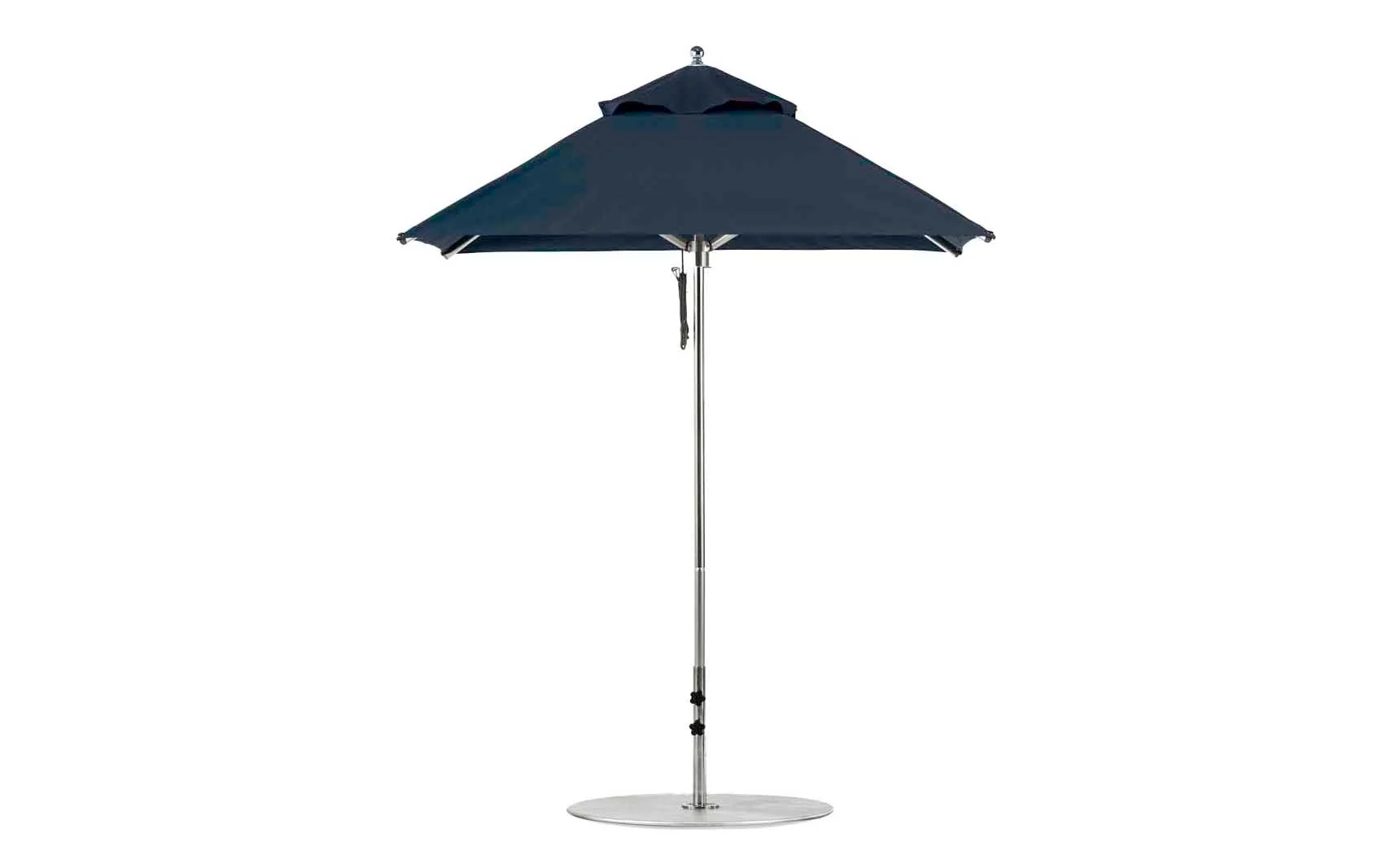 Ledge Lounger Premier Aluminum Umbrella - 6.5' Square Pulley - Image 12