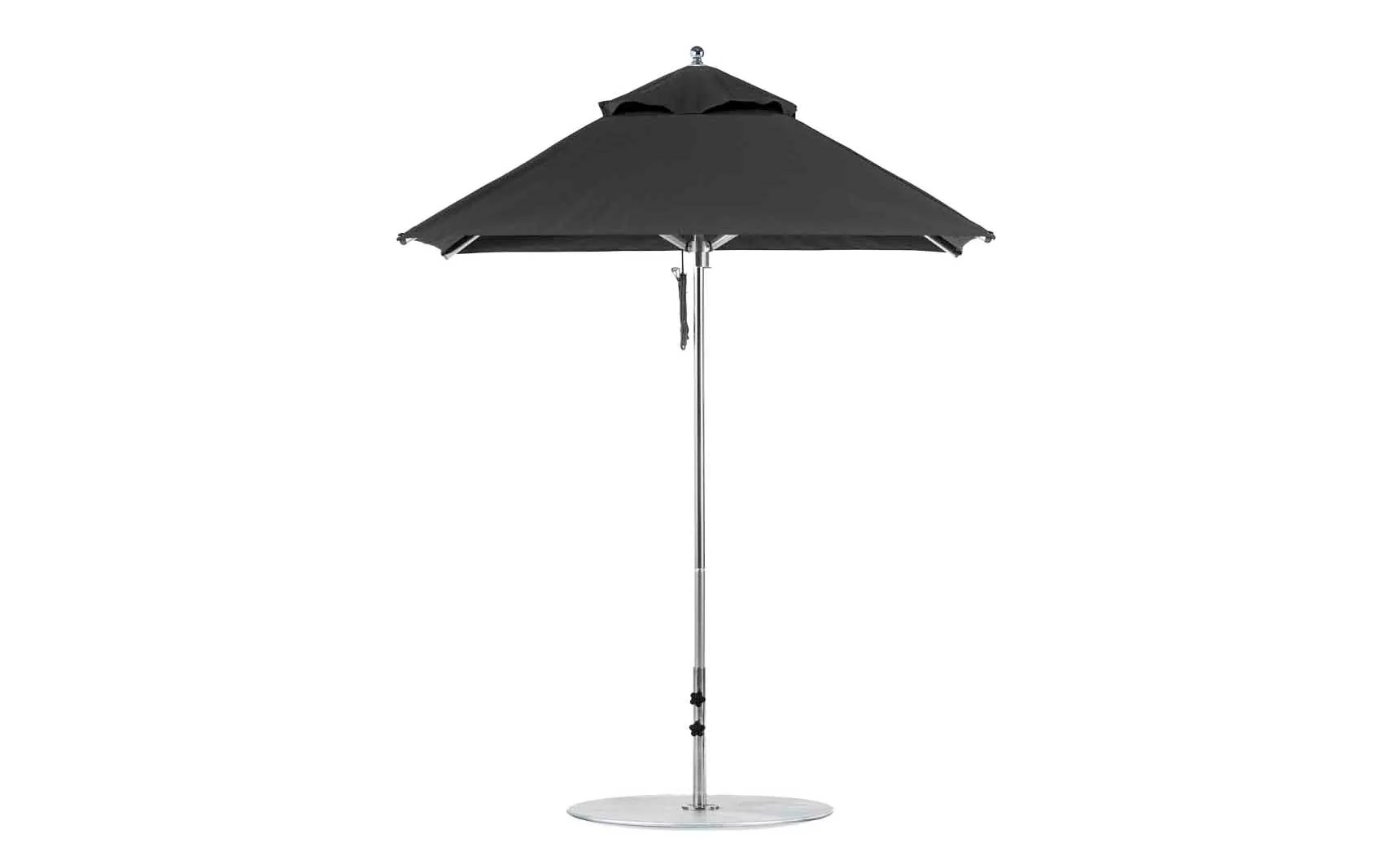 Ledge Lounger Premier Aluminum Umbrella - 6.5' Square Pulley - Image 13