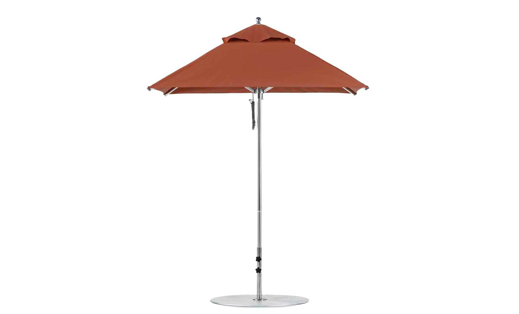 Ledge Lounger Premier Aluminum Umbrella - 6.5' Square Pulley - Image 15