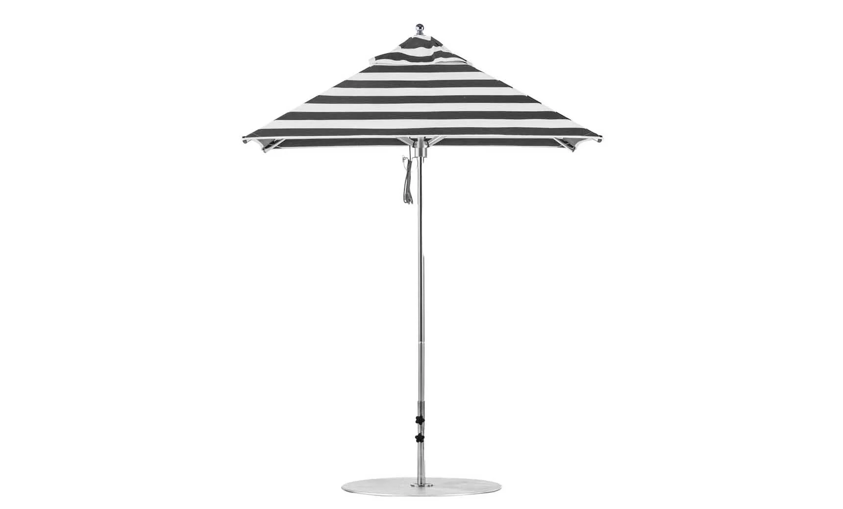 Ledge Lounger Premier Aluminum Umbrella - 6.5' Square Pulley - Image 17