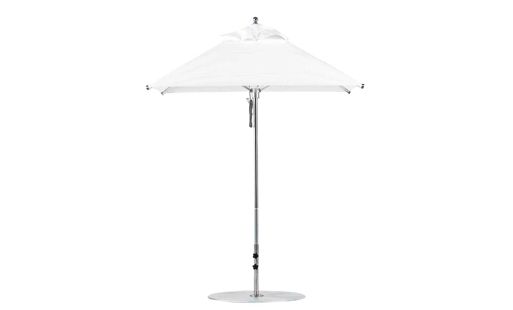 Ledge Lounger Premier Aluminum Umbrella - 6.5' Square Pulley - Image 8