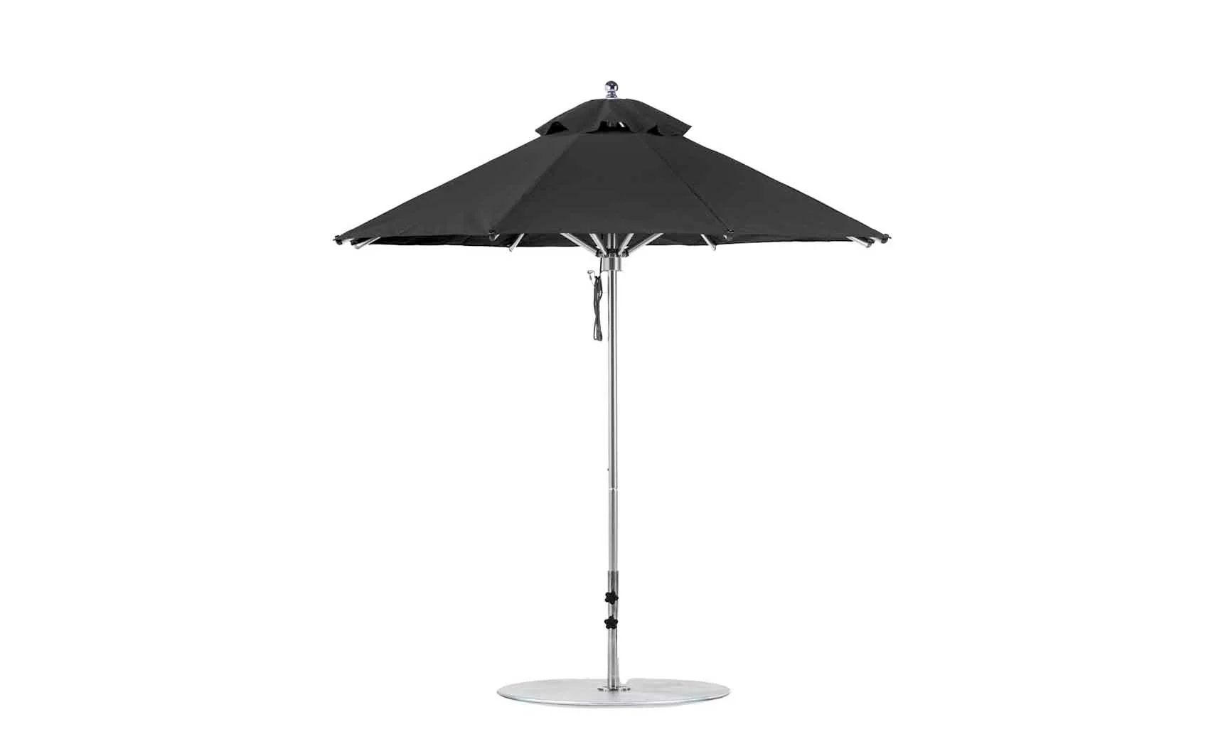 Ledge Lounger Premier Aluminum Umbrella - 7.5' Octagon Pulley - Image 13