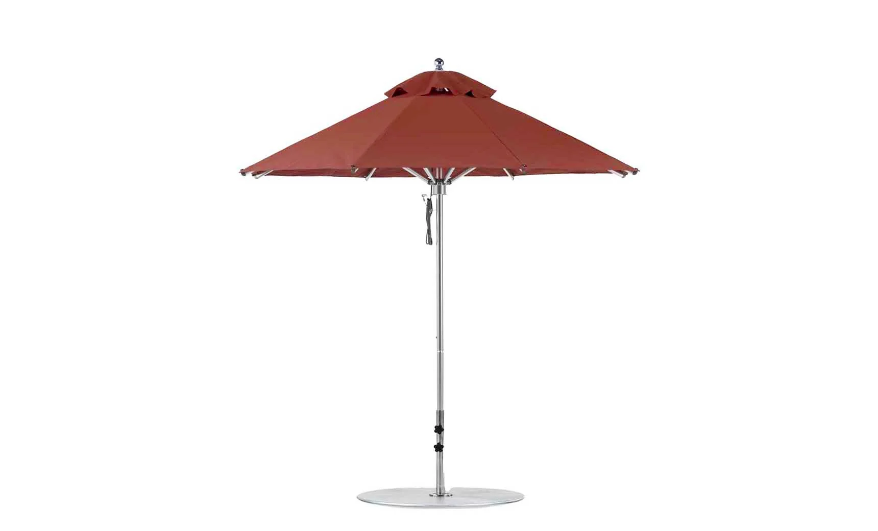 Ledge Lounger Premier Aluminum Umbrella - 7.5' Octagon Pulley - Image 15