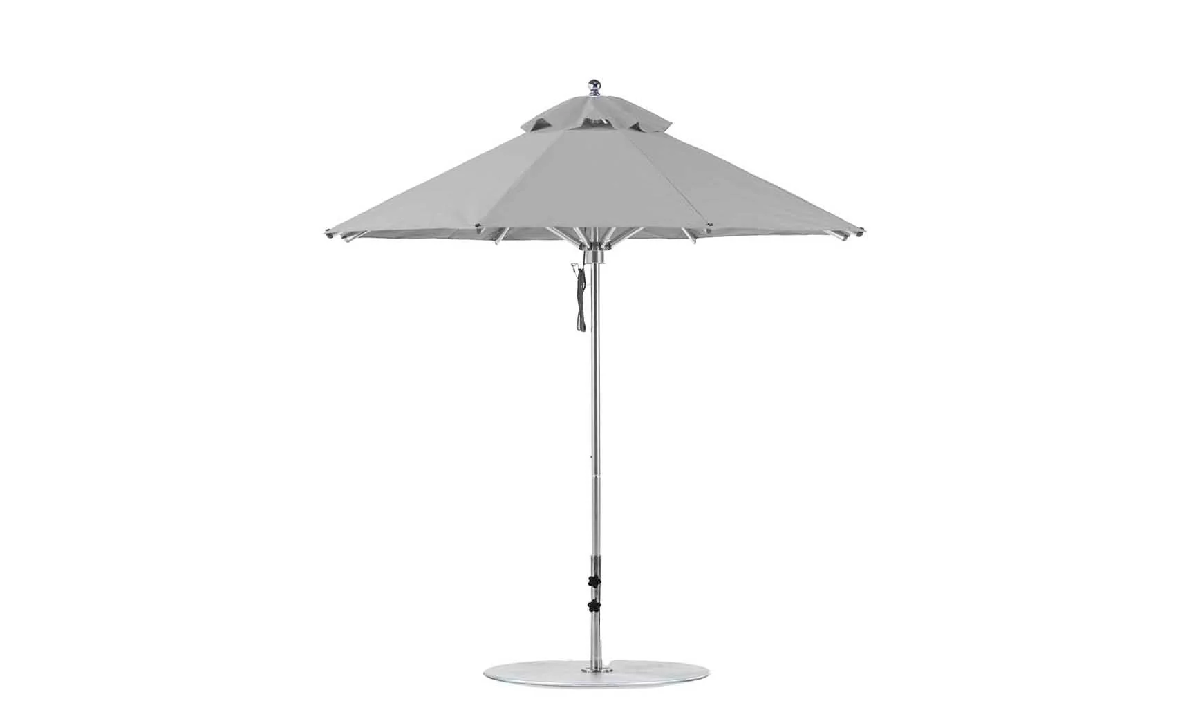 Ledge Lounger Premier Aluminum Umbrella - 7.5' Octagon Pulley - Image 2