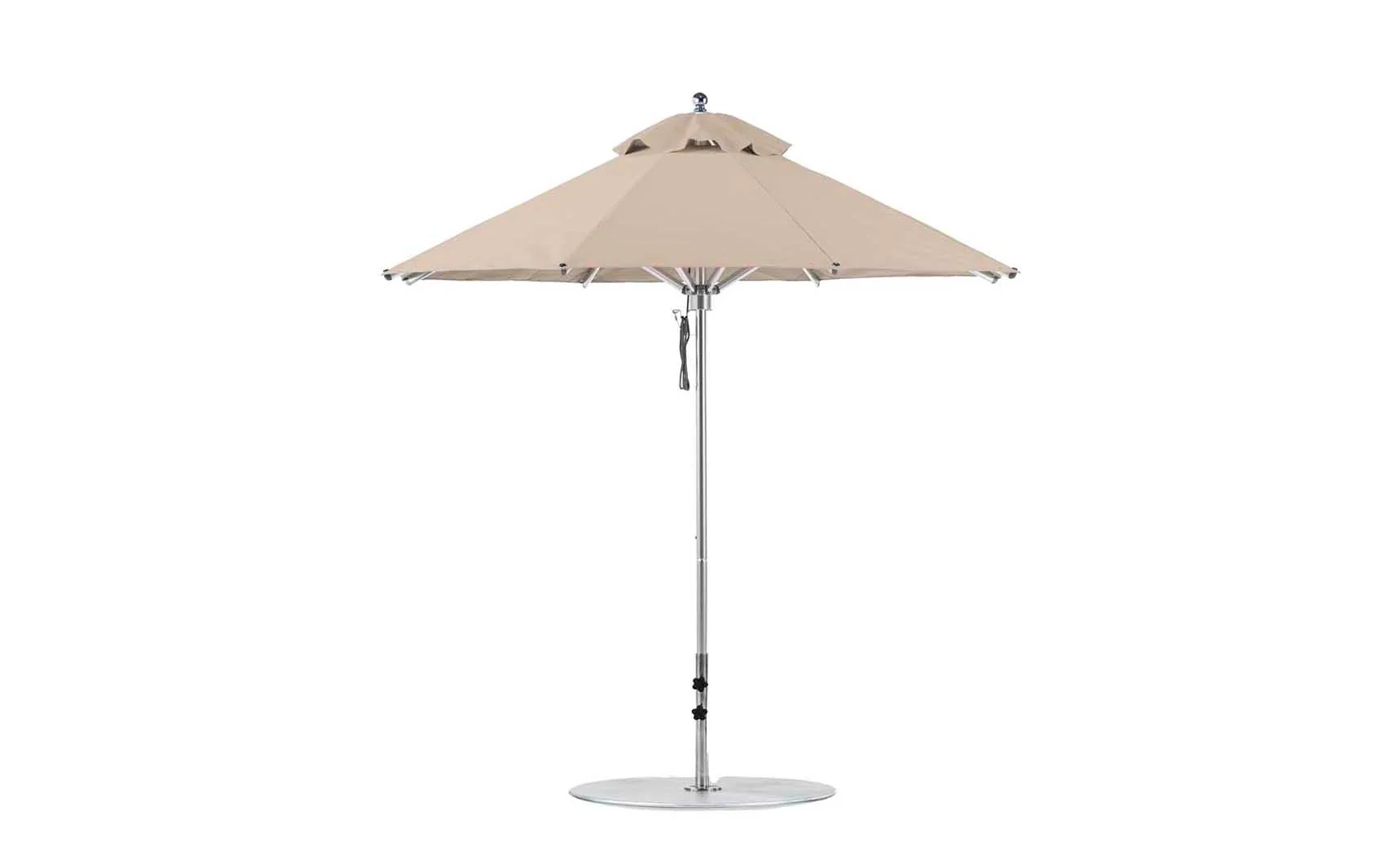Ledge Lounger Premier Aluminum Umbrella - 7.5' Octagon Pulley - Image 9