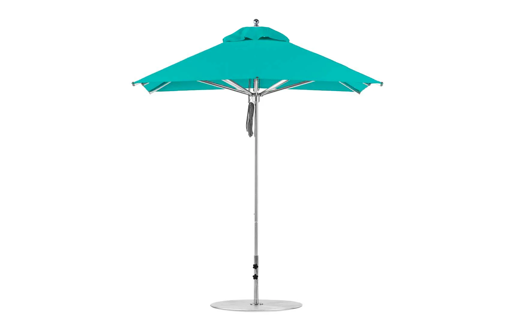 Ledge Lounger Premier Aluminum Umbrella - 7.5' Square Pulley - Image 10