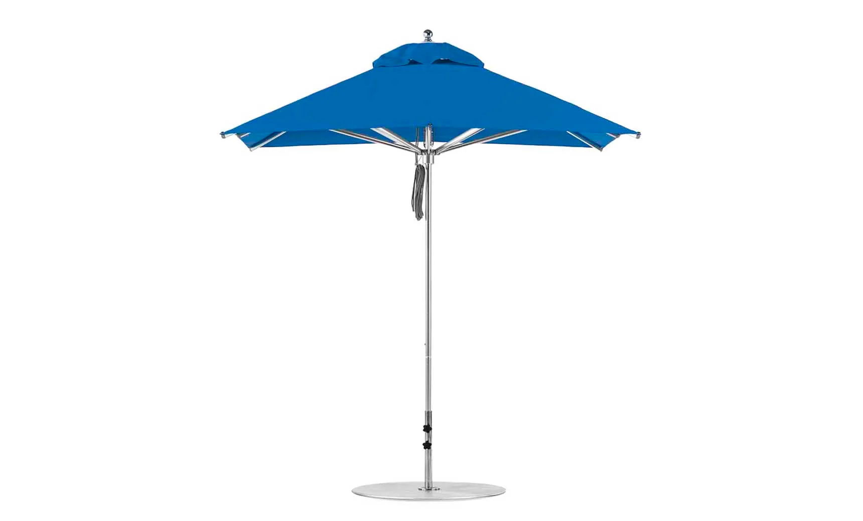 Ledge Lounger Premier Aluminum Umbrella - 7.5' Square Pulley - Image 11