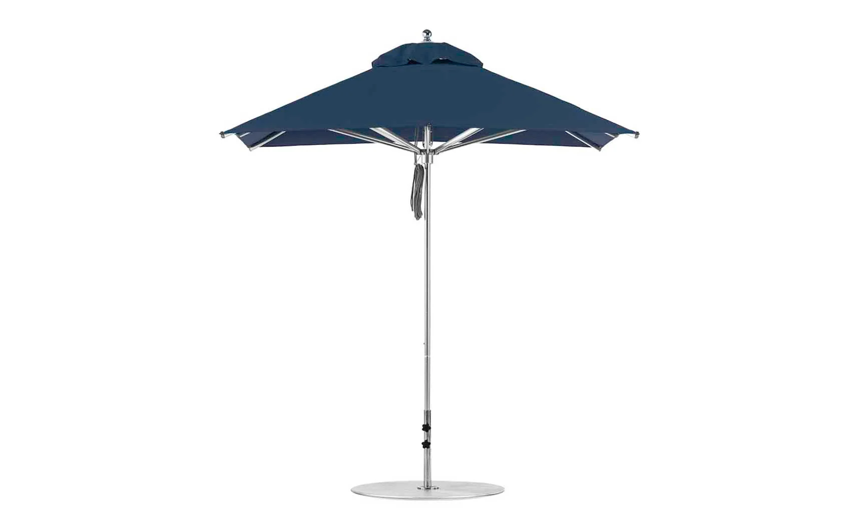 Ledge Lounger Premier Aluminum Umbrella - 7.5' Square Pulley - Image 12