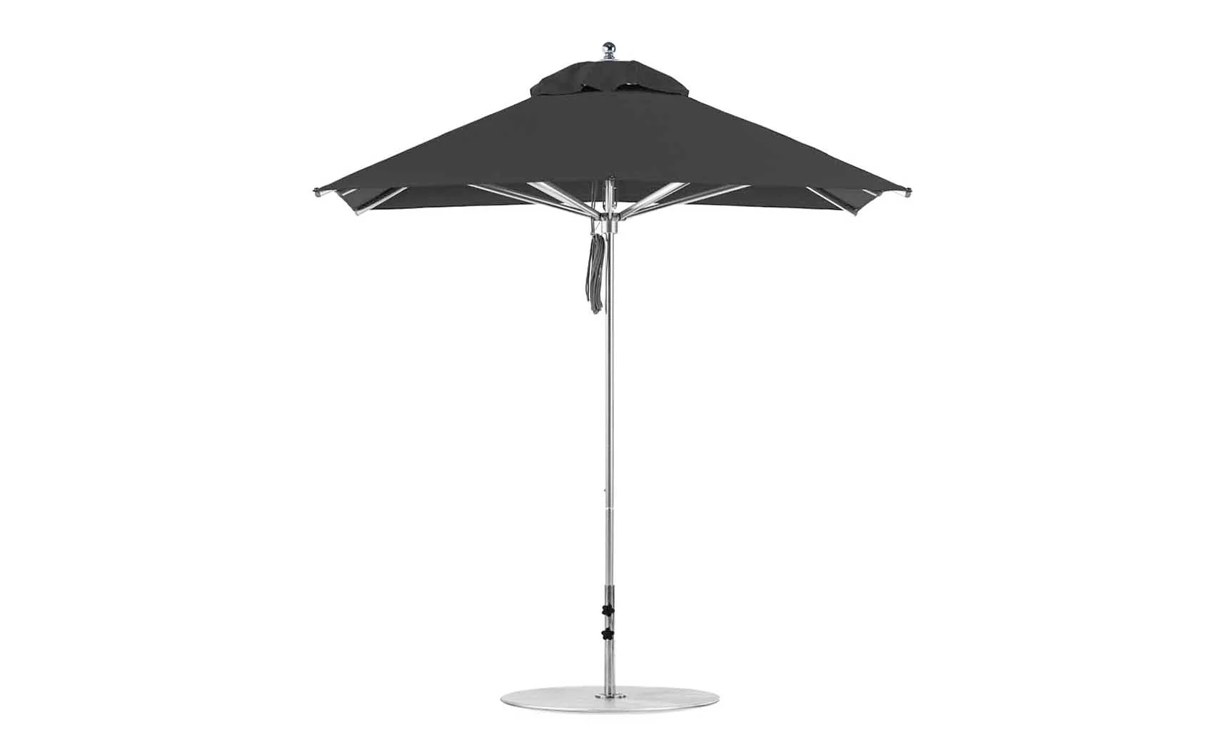 Ledge Lounger Premier Aluminum Umbrella - 7.5' Square Pulley - Image 13