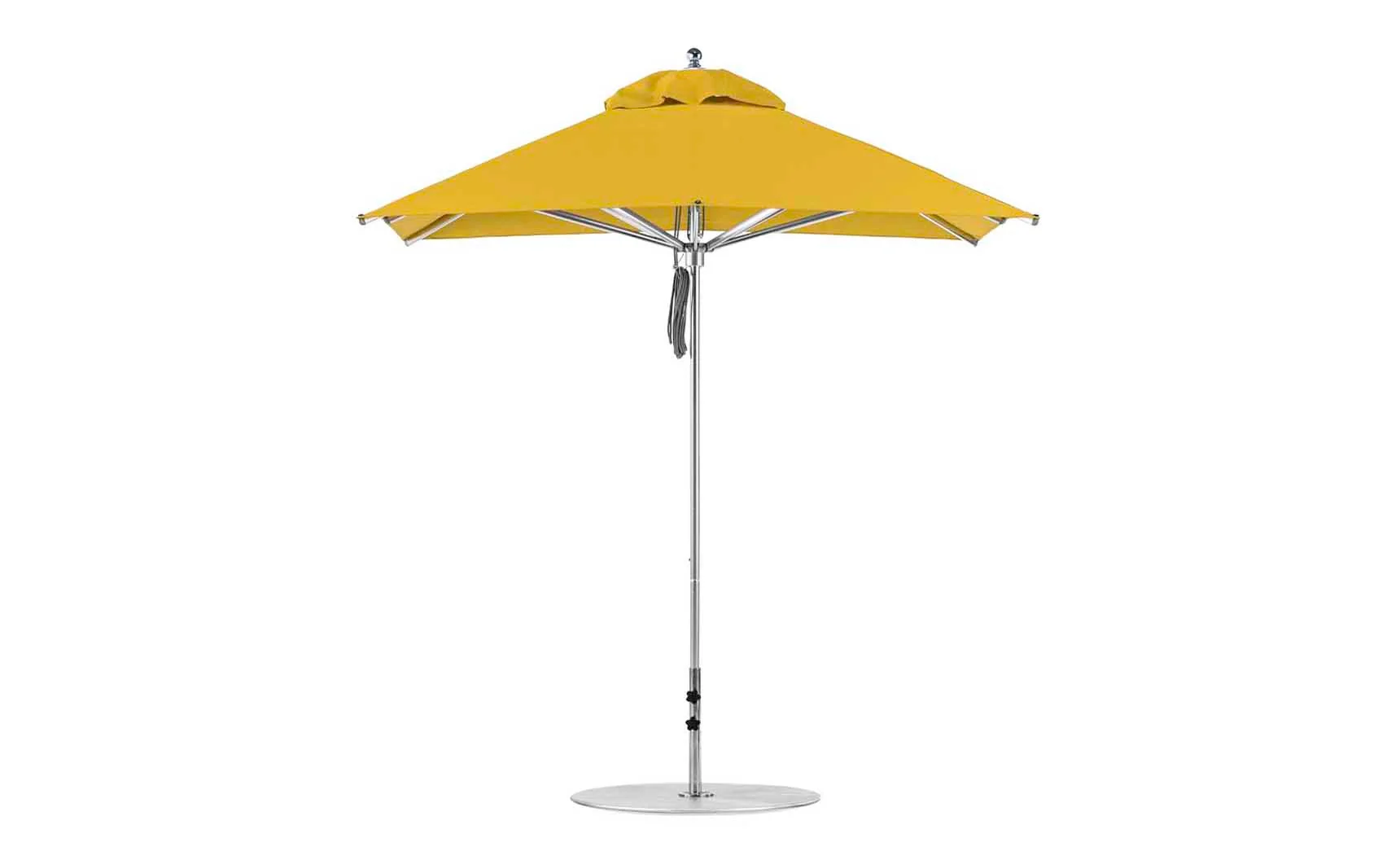 Ledge Lounger Premier Aluminum Umbrella - 7.5' Square Pulley - Image 16