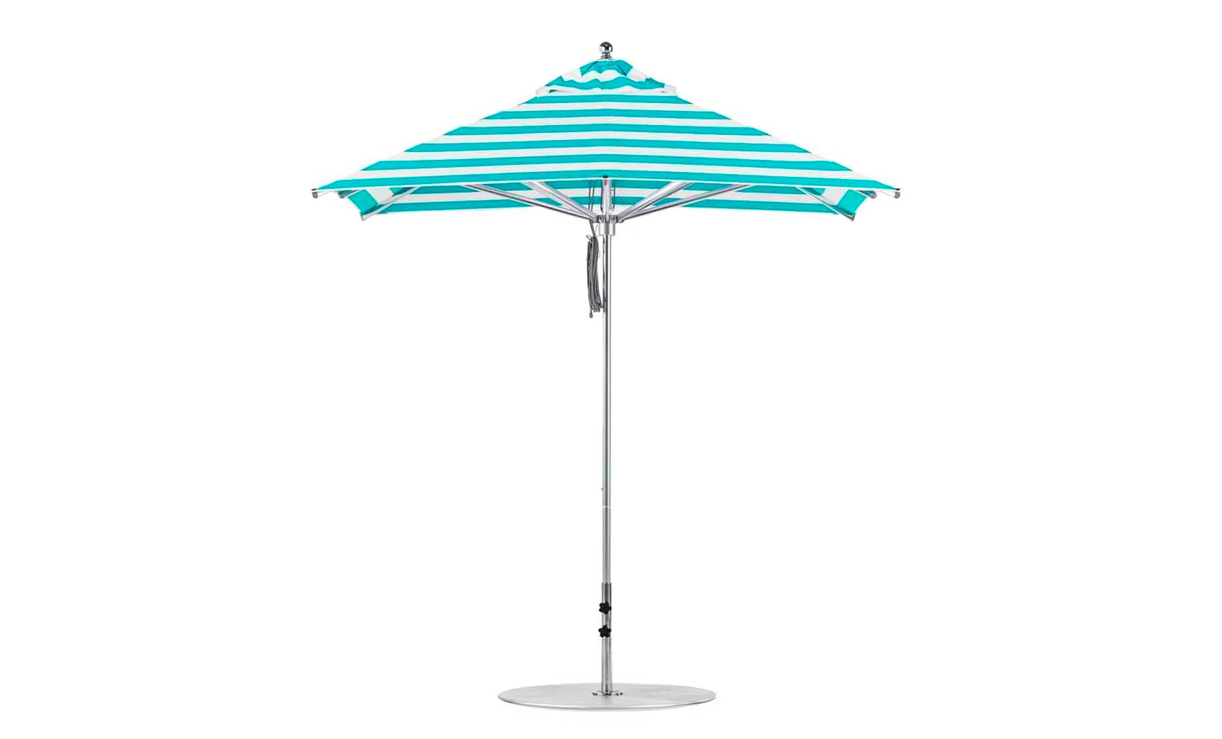 Ledge Lounger Premier Aluminum Umbrella - 7.5' Square Pulley - Image 18