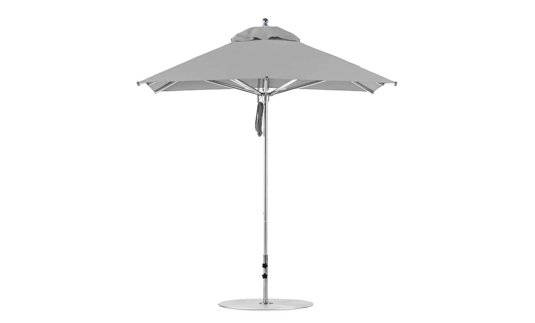 Ledge Lounger Premier Aluminum Umbrella - 7.5' Square Pulley - Image 2