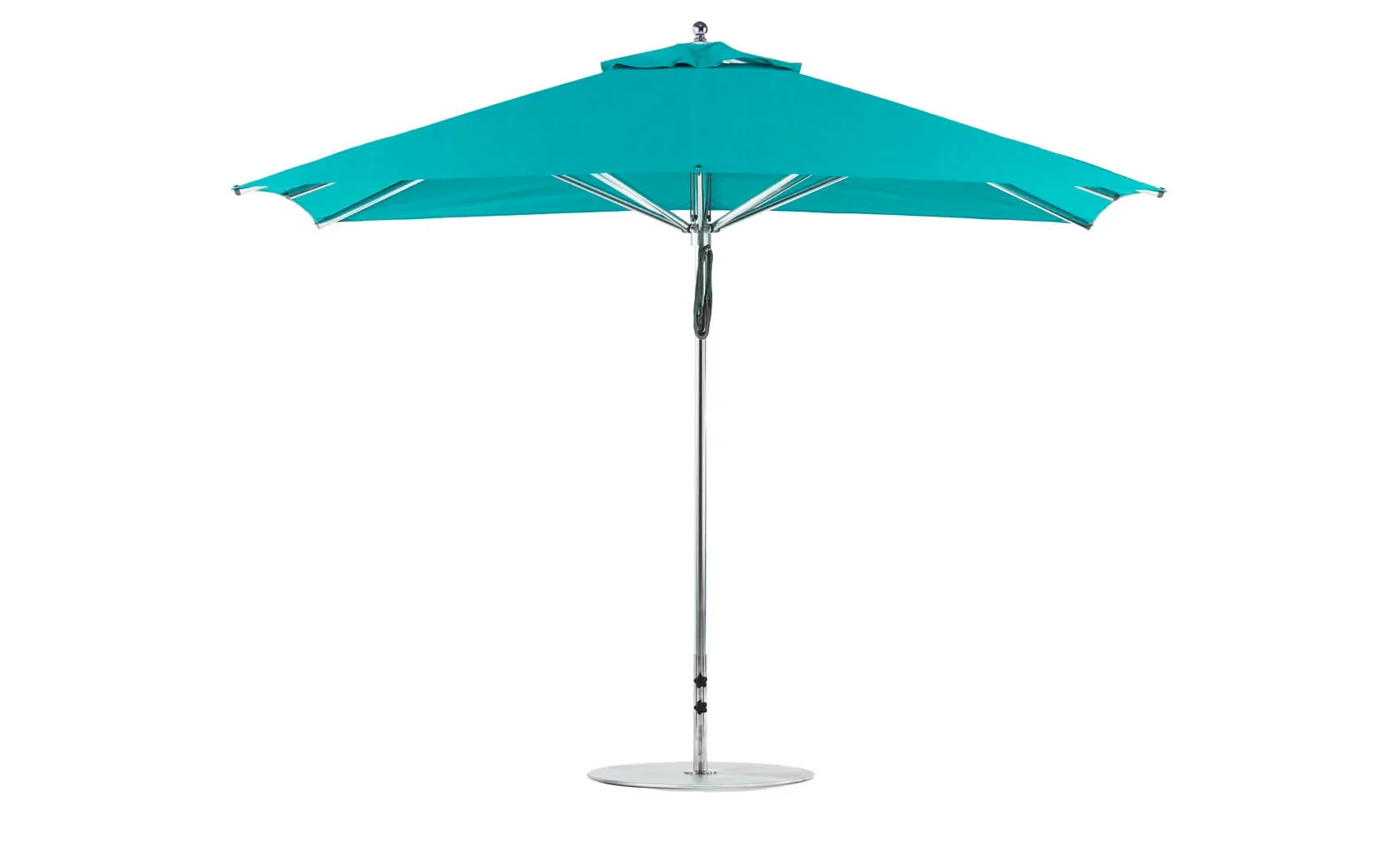 Ledge Lounger Premier Aluminum Umbrella - 8.5' Rectangle Pulley - Image 10