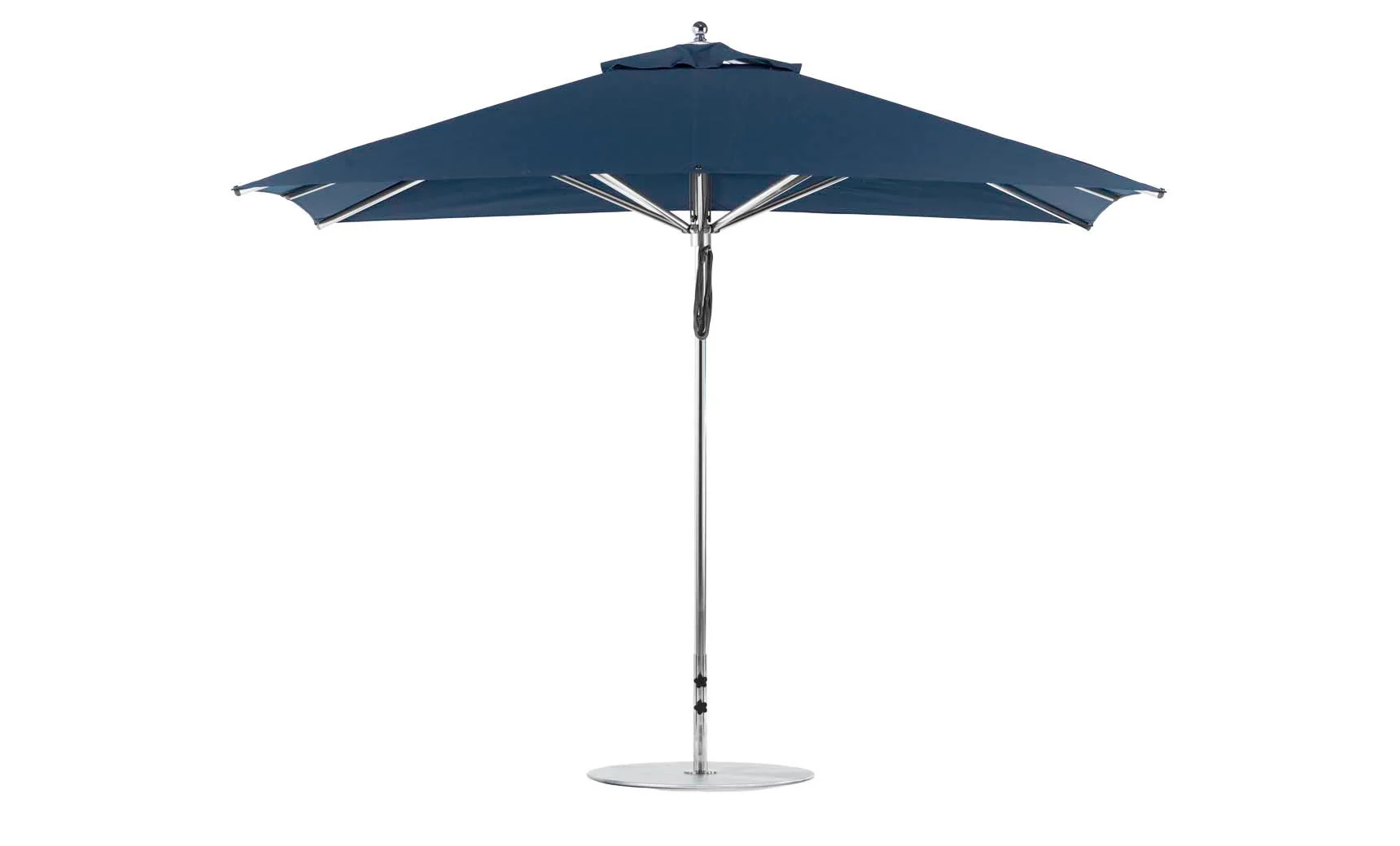 Ledge Lounger Premier Aluminum Umbrella - 8.5' Rectangle Pulley - Image 12
