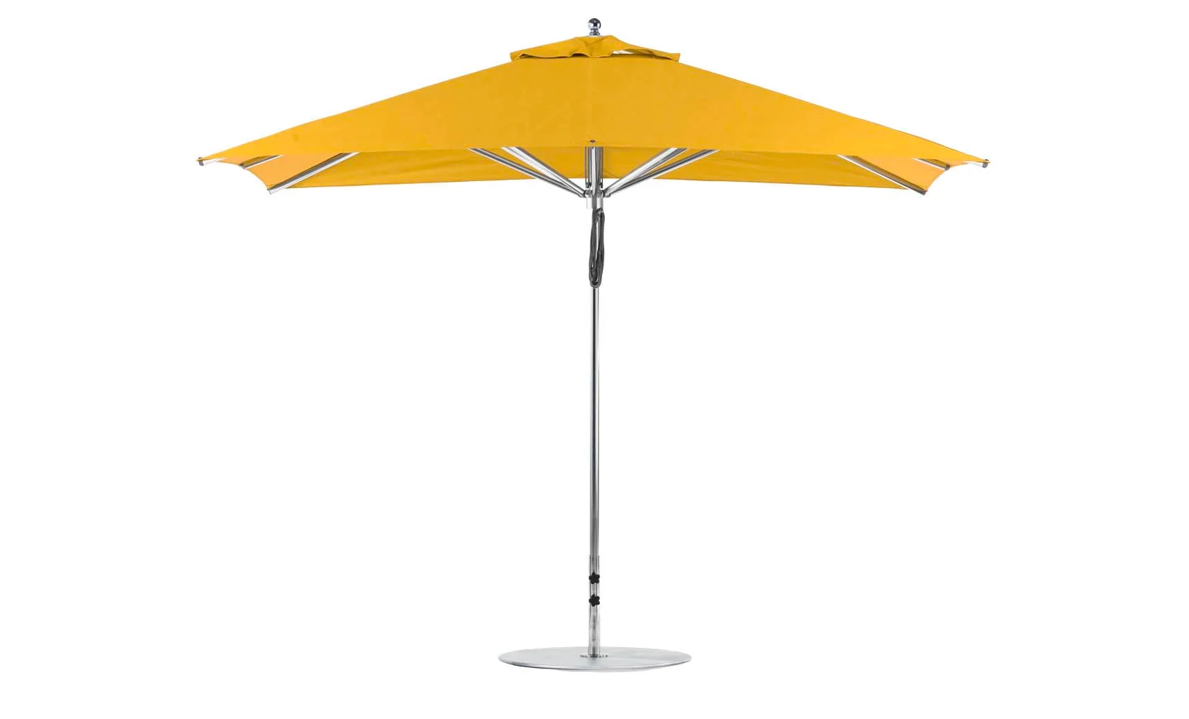 Ledge Lounger Premier Aluminum Umbrella - 8.5' Rectangle Pulley - Image 16