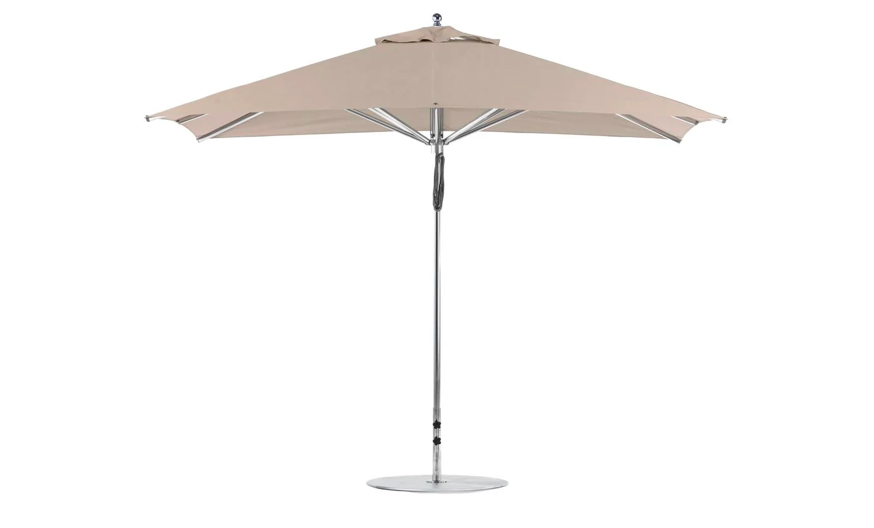 Ledge Lounger Premier Aluminum Umbrella - 8.5' Rectangle Pulley - Image 9