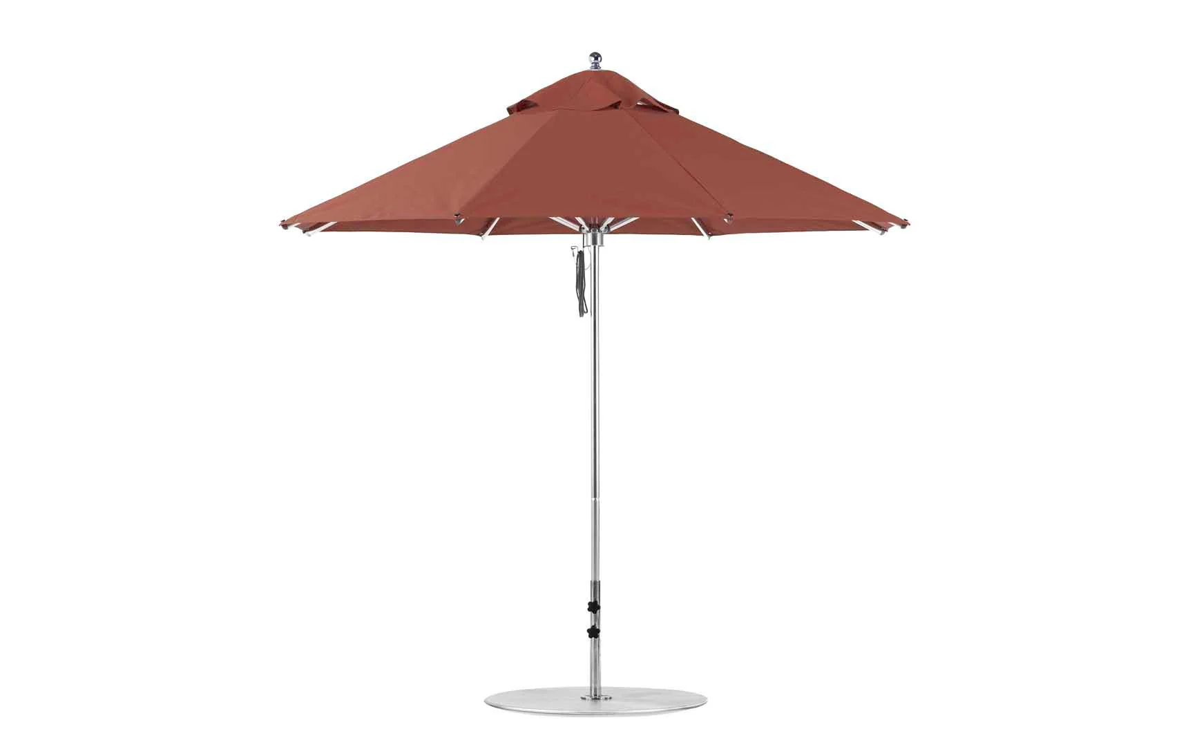 Ledge Lounger Premier Aluminum Umbrella - 9' Octagon Pulley - Image 15