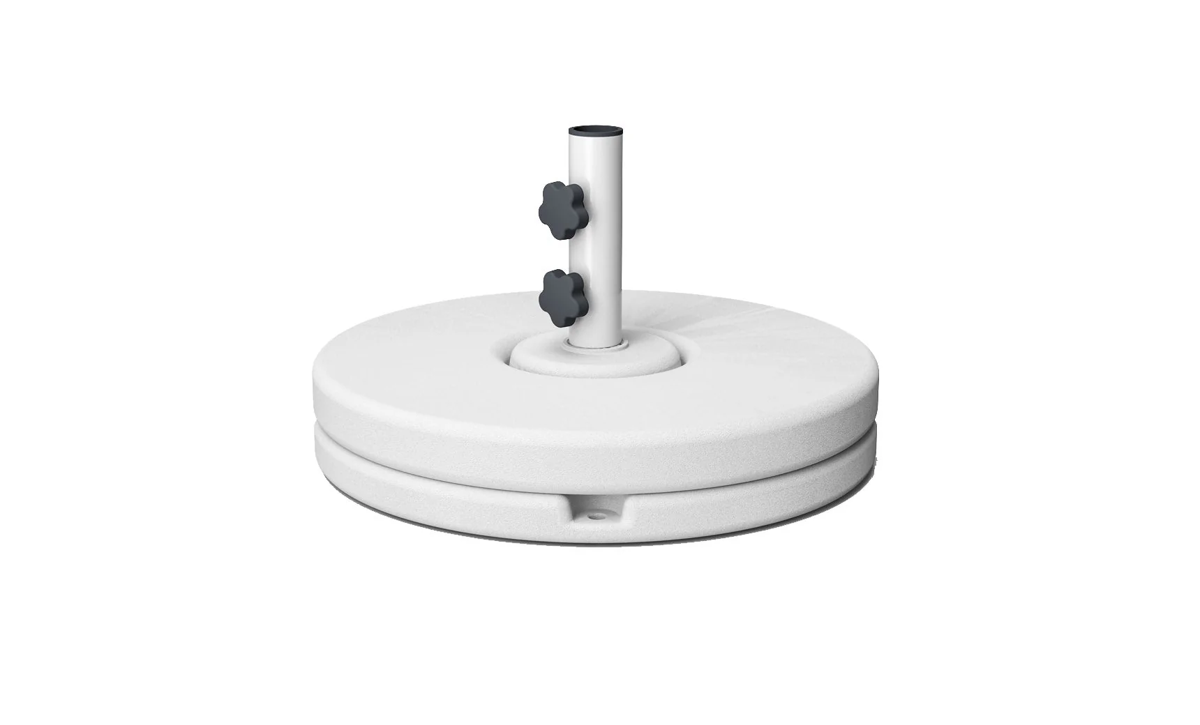 Ledge Lounger Resin Coated Concrete Umbrella Base - Image 6