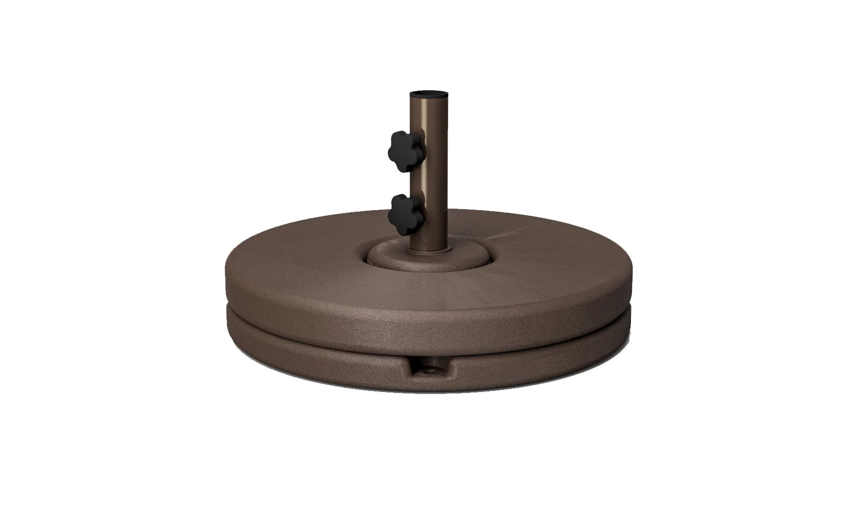 Ledge Lounger Resin Coated Concrete Umbrella Base - Image 8