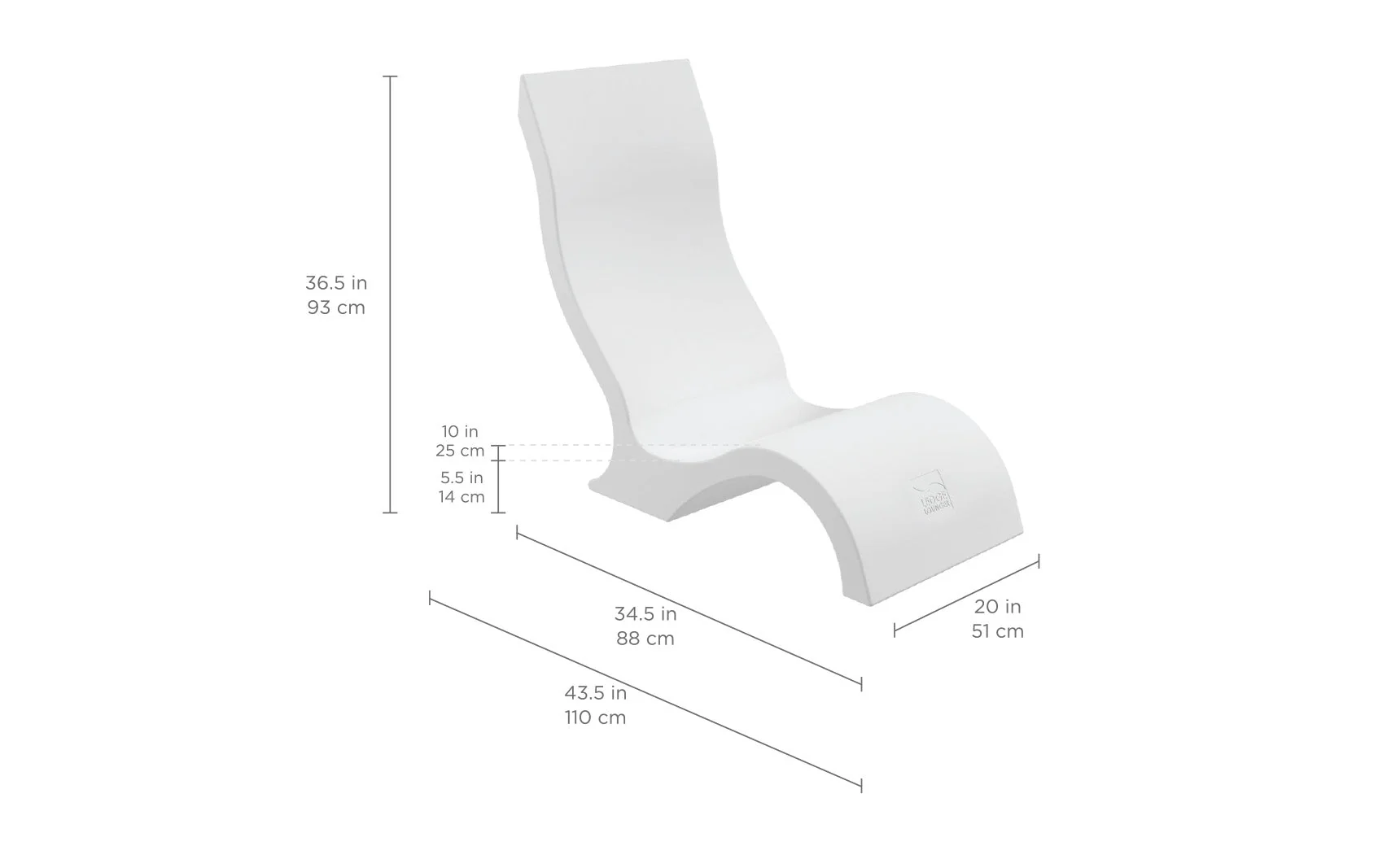 Ledge Lounger Signature Chair - Image 7