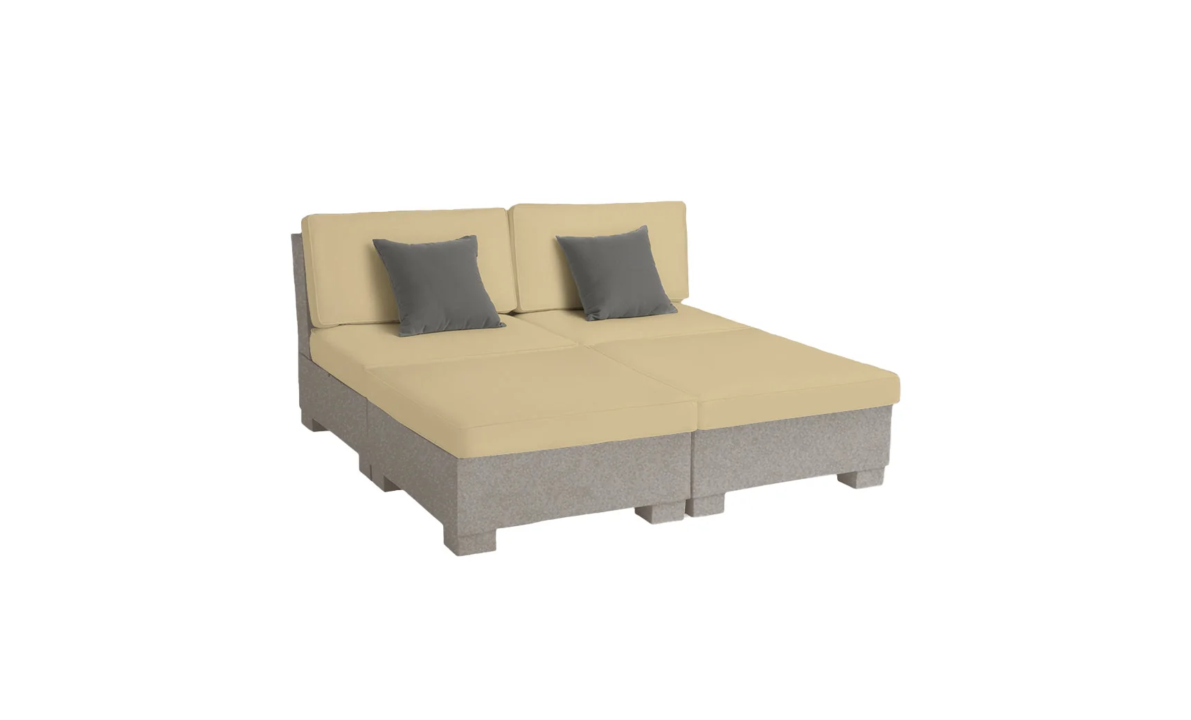 Ledge Lounger Signature Sectional 4 Piece Sun Chair - Image 15