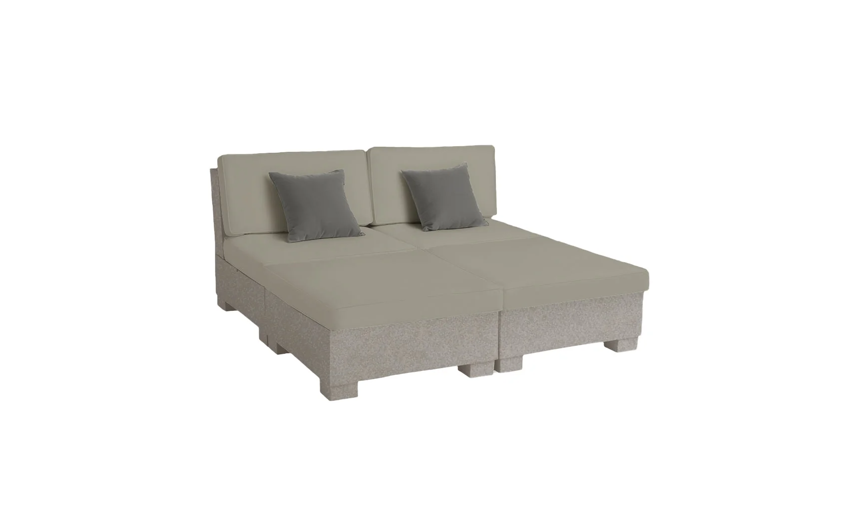 Ledge Lounger Signature Sectional 4 Piece Sun Chair - Image 16