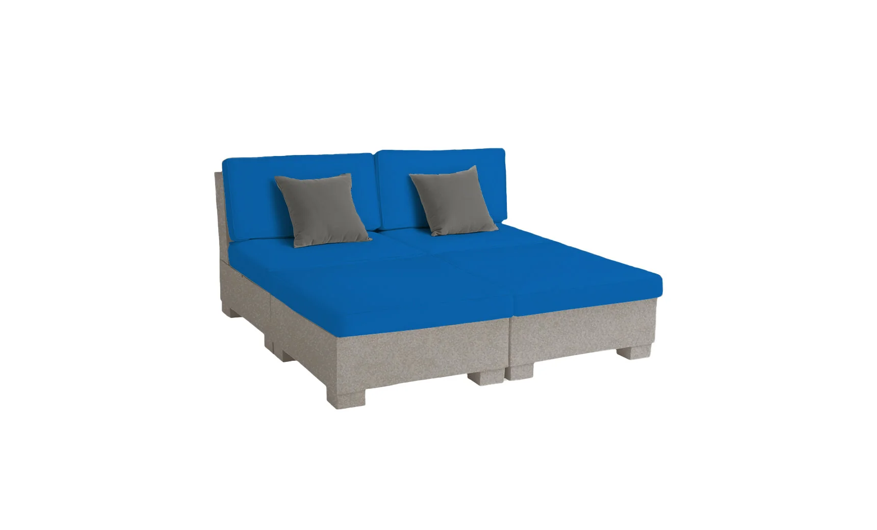 Ledge Lounger Signature Sectional 4 Piece Sun Chair - Image 17