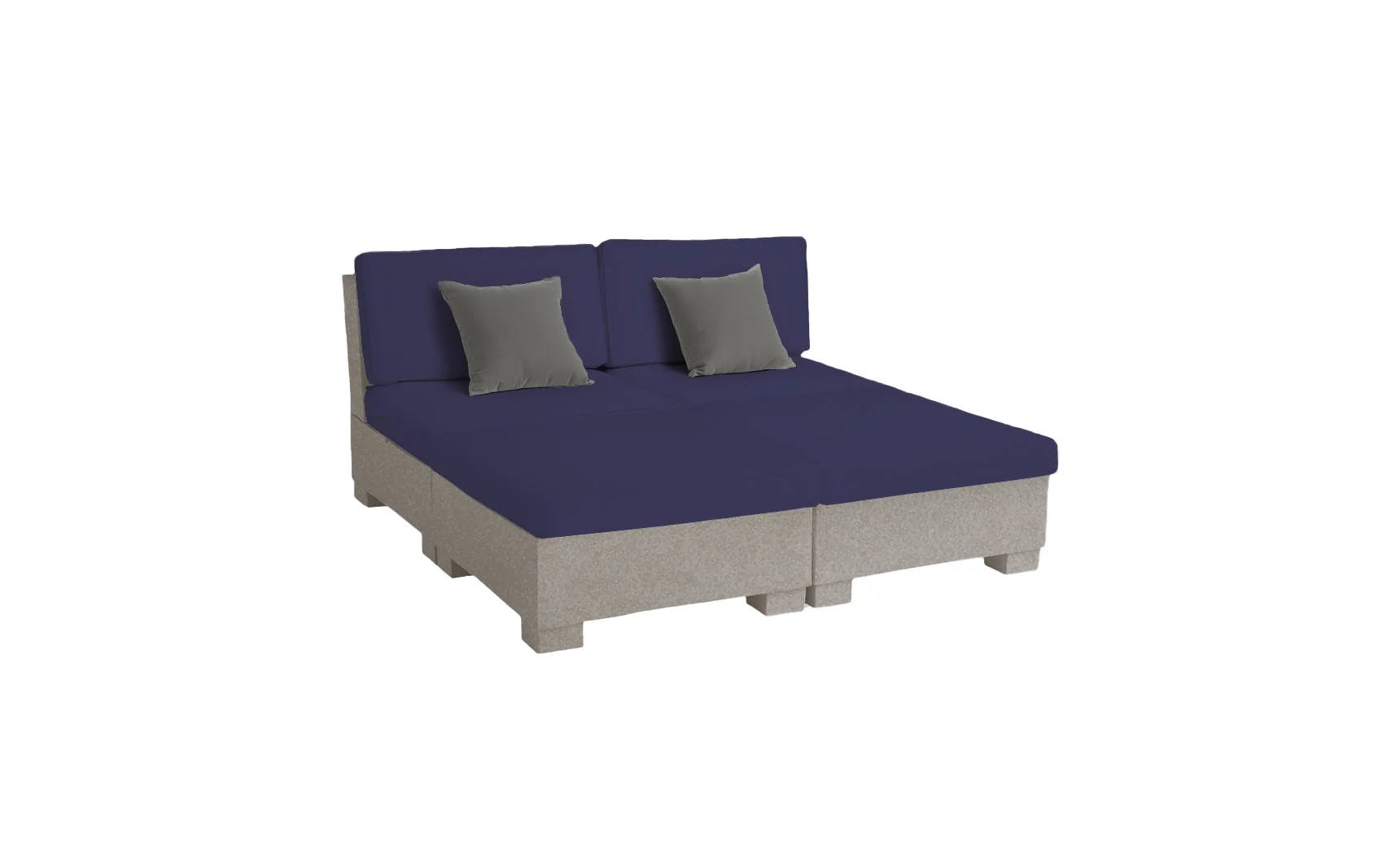 Ledge Lounger Signature Sectional 4 Piece Sun Chair - Image 18