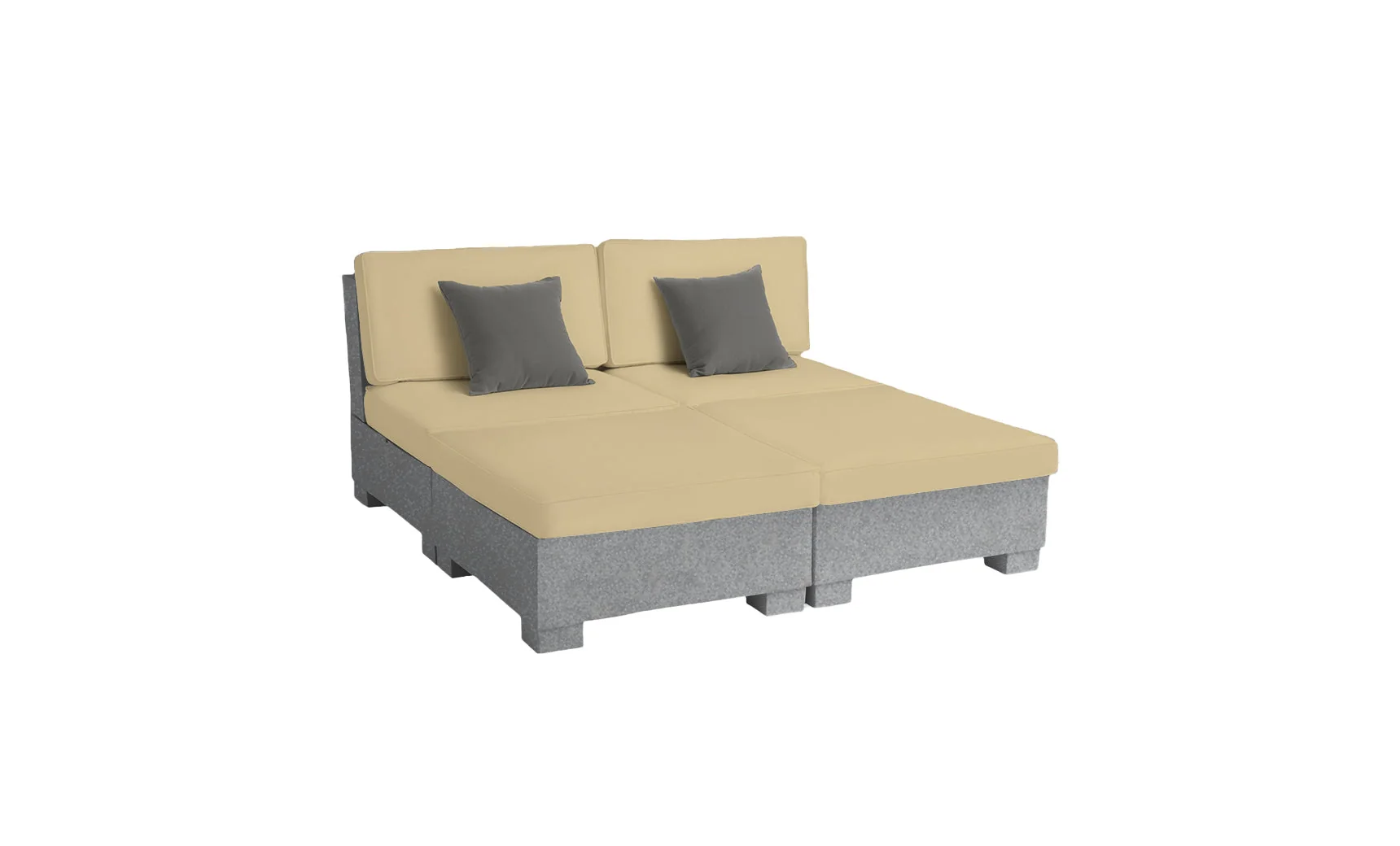 Ledge Lounger Signature Sectional 4 Piece Sun Chair - Image 21